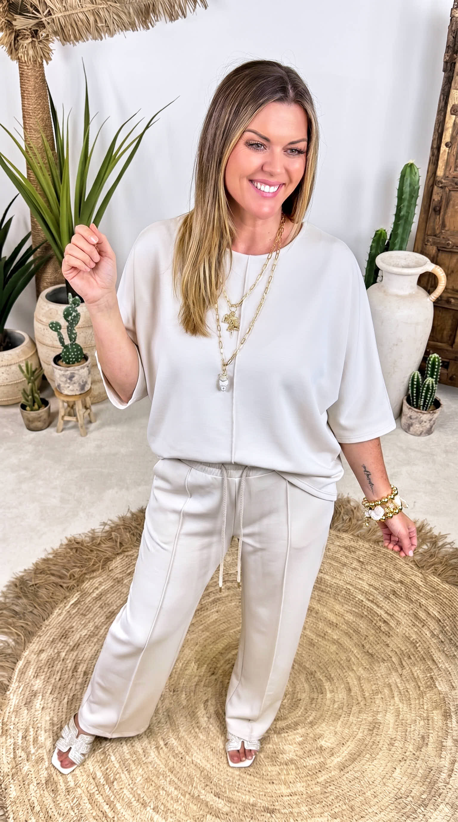 Shirt Easy Smooth *Beige*