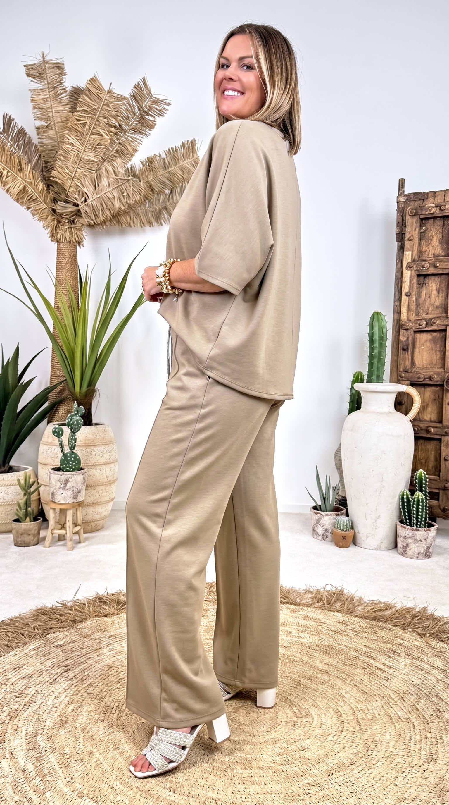 Shirt Easy Smooth *Taupe*