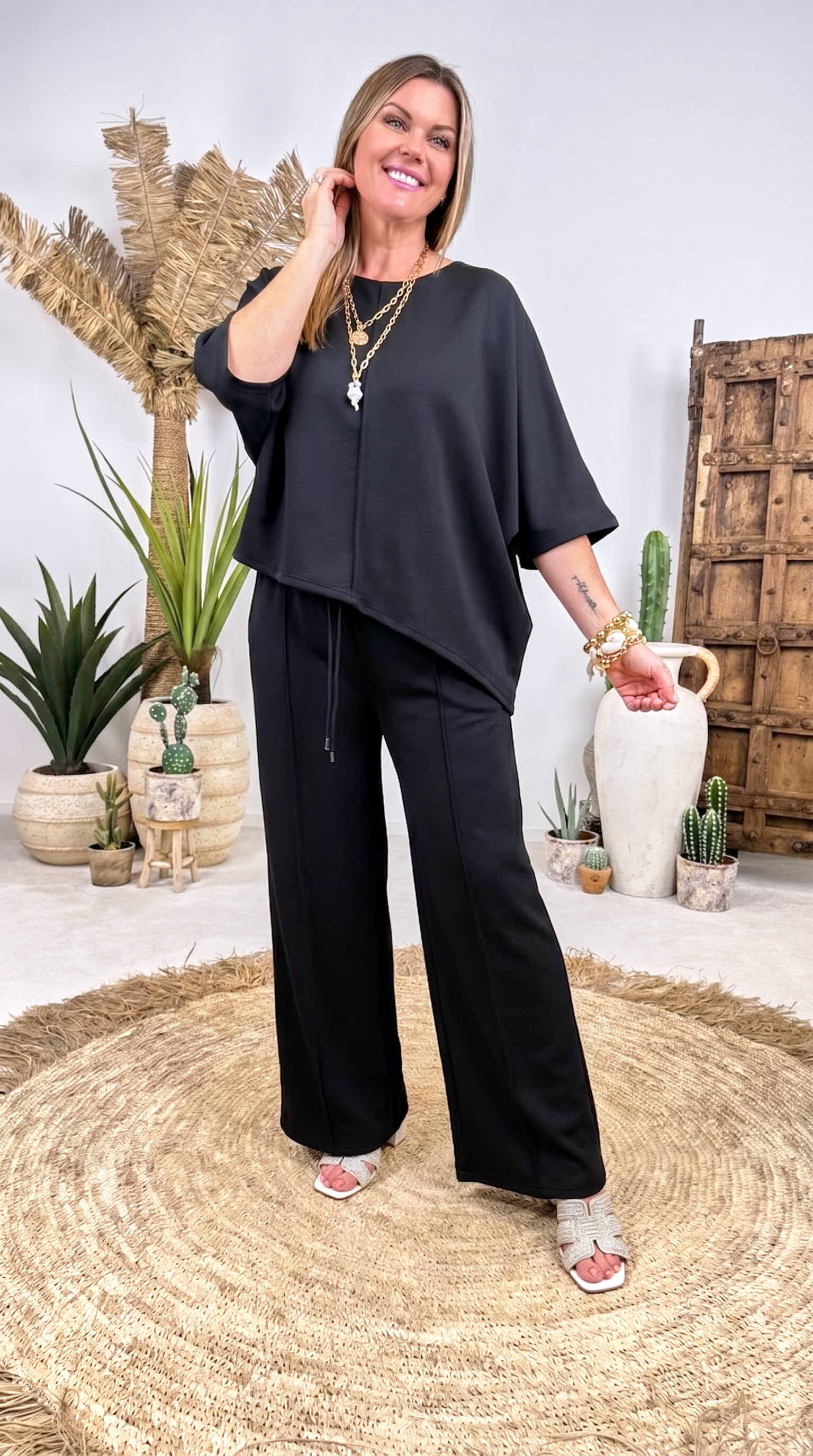 Shirt Easy Smooth *Schwarz*