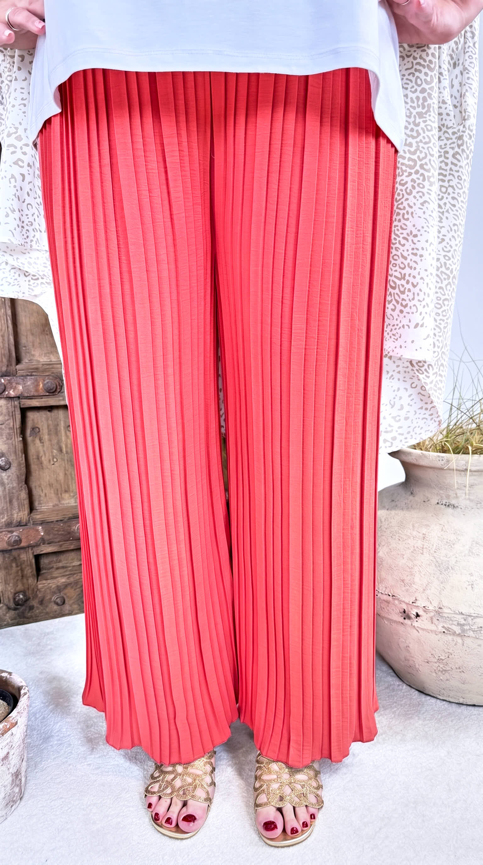 Culotte Hose Sunset Movement *Coral*