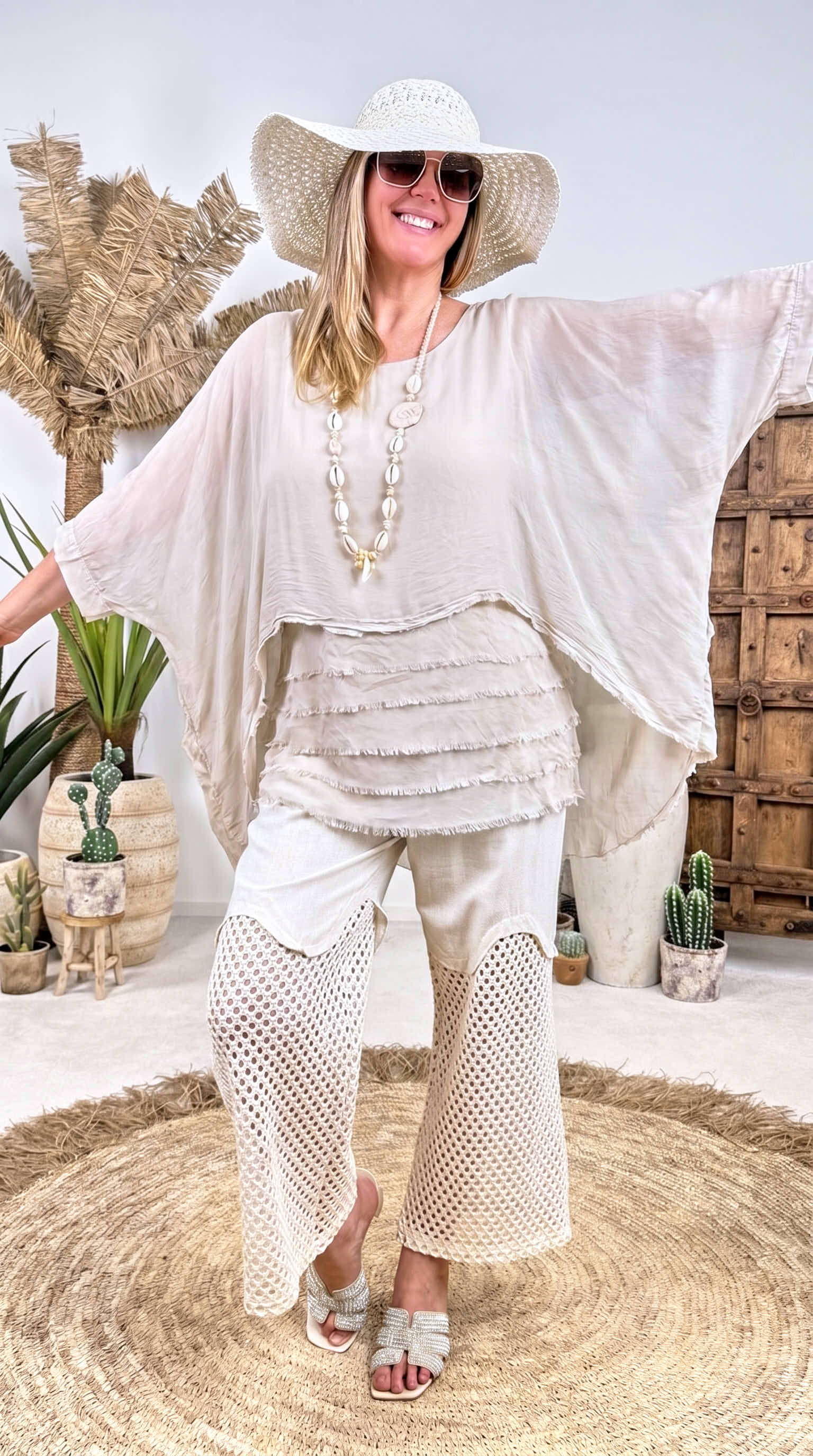 Bluse Timeless Soft *Beige*