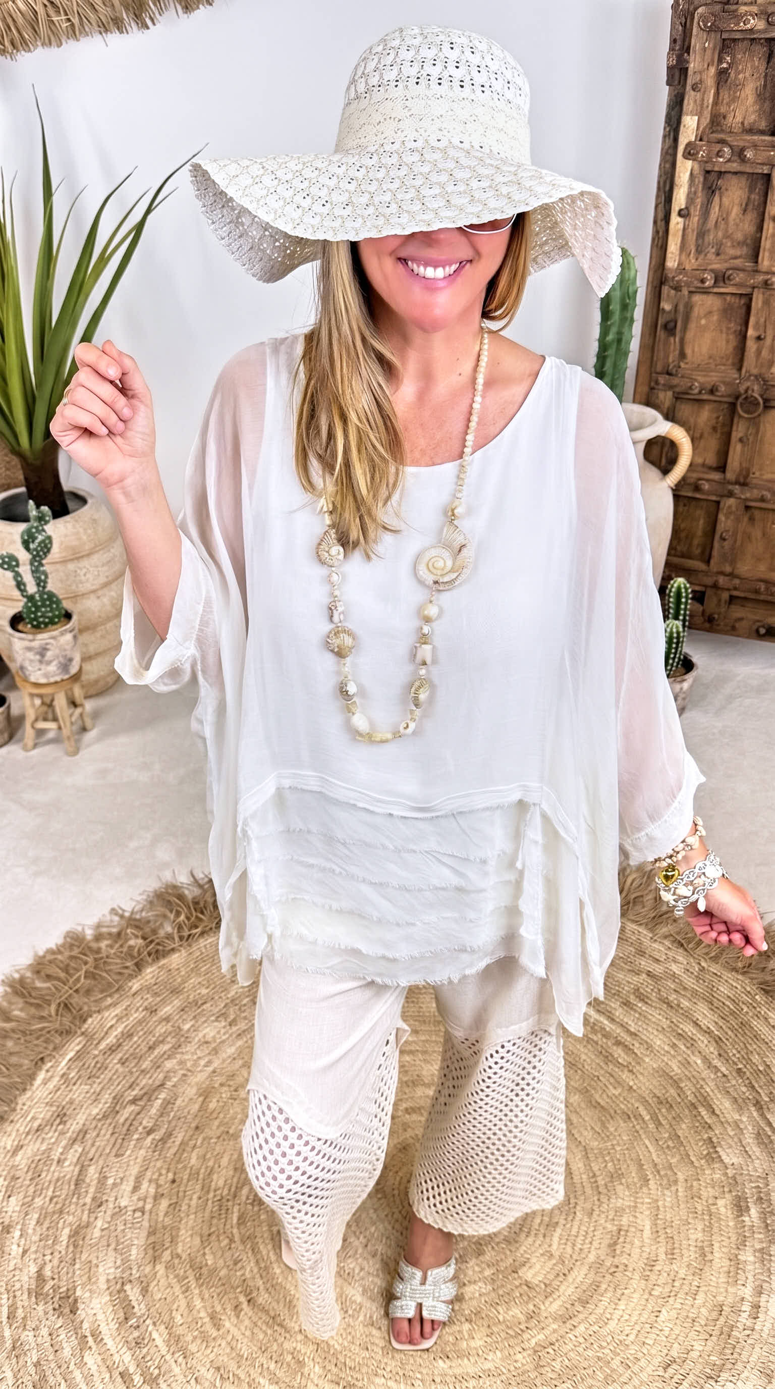 Bluse Timeless Soft *Weiß*