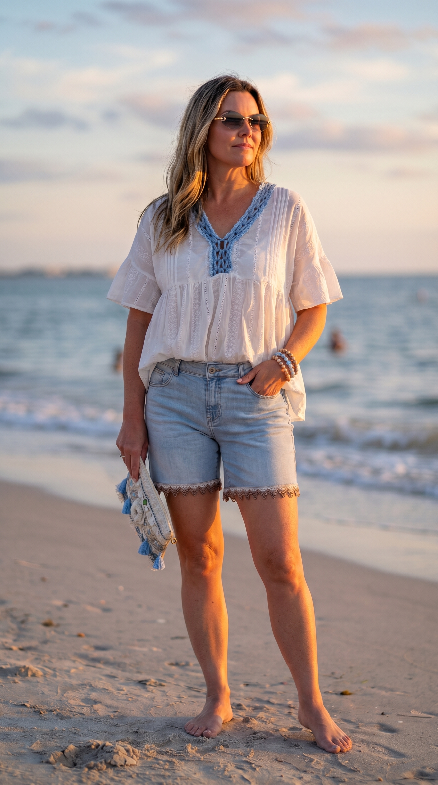 Jeans Bermuda Sandy Vibes (SW 1841