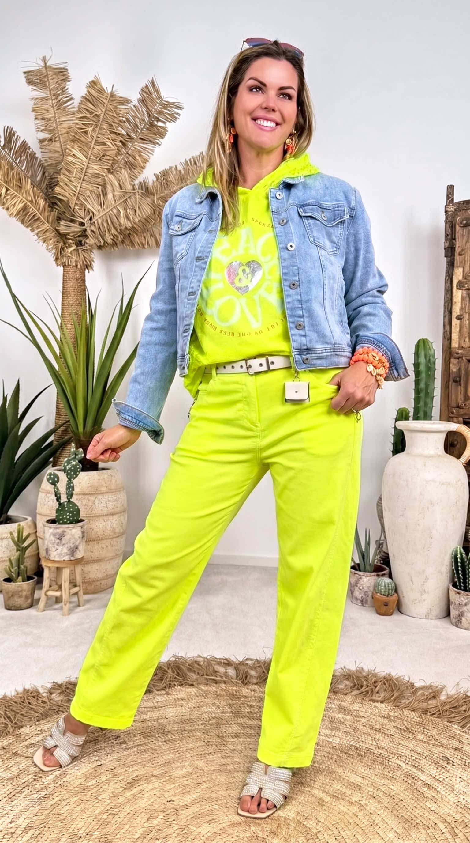 Jogpants Neon Kiss *Neon Gelb*