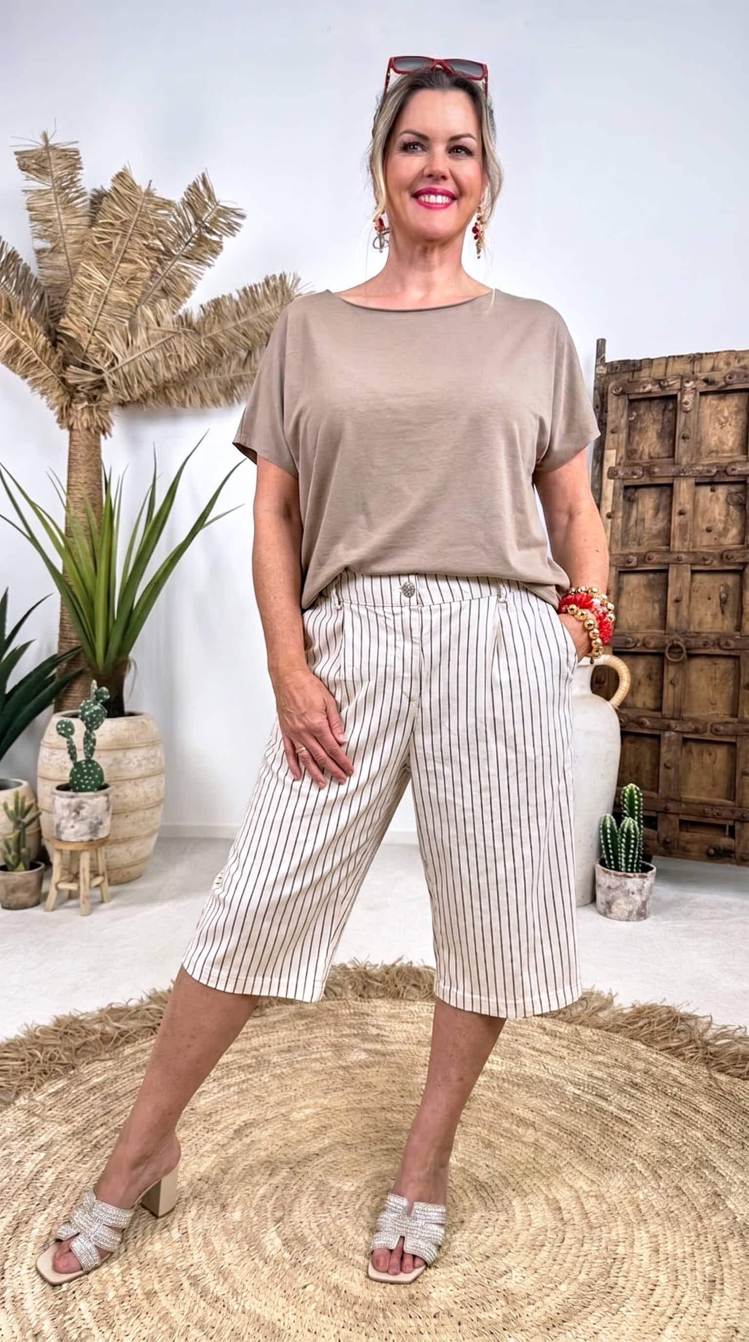 T-Shirt Summer Bliss *Taupe*