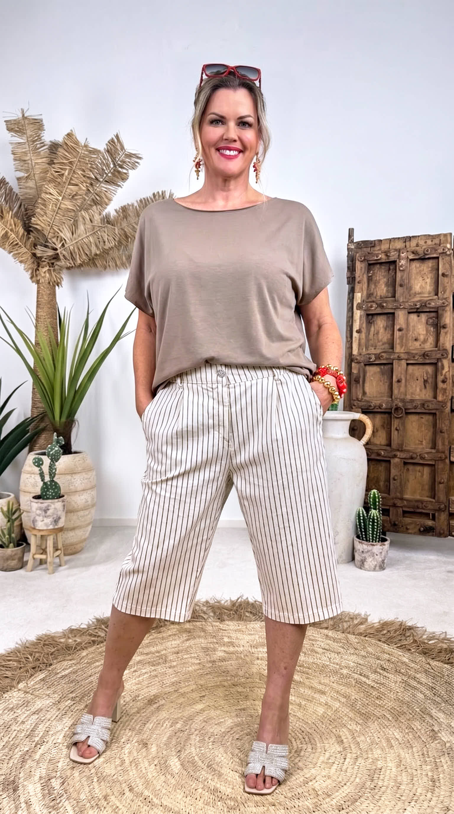 T-Shirt Summer Bliss *Taupe*