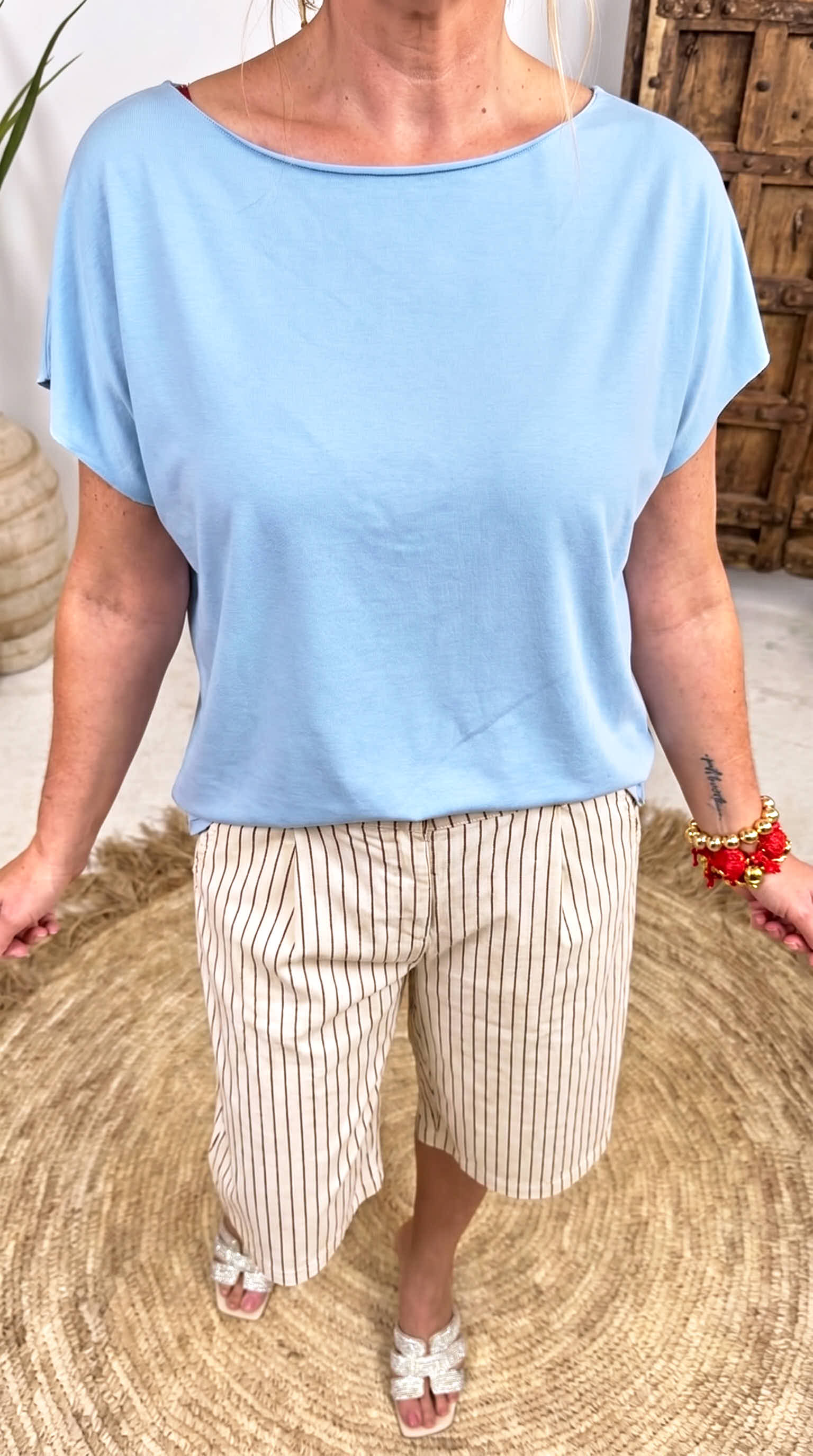 T-Shirt Summer Bliss *Hellblau*