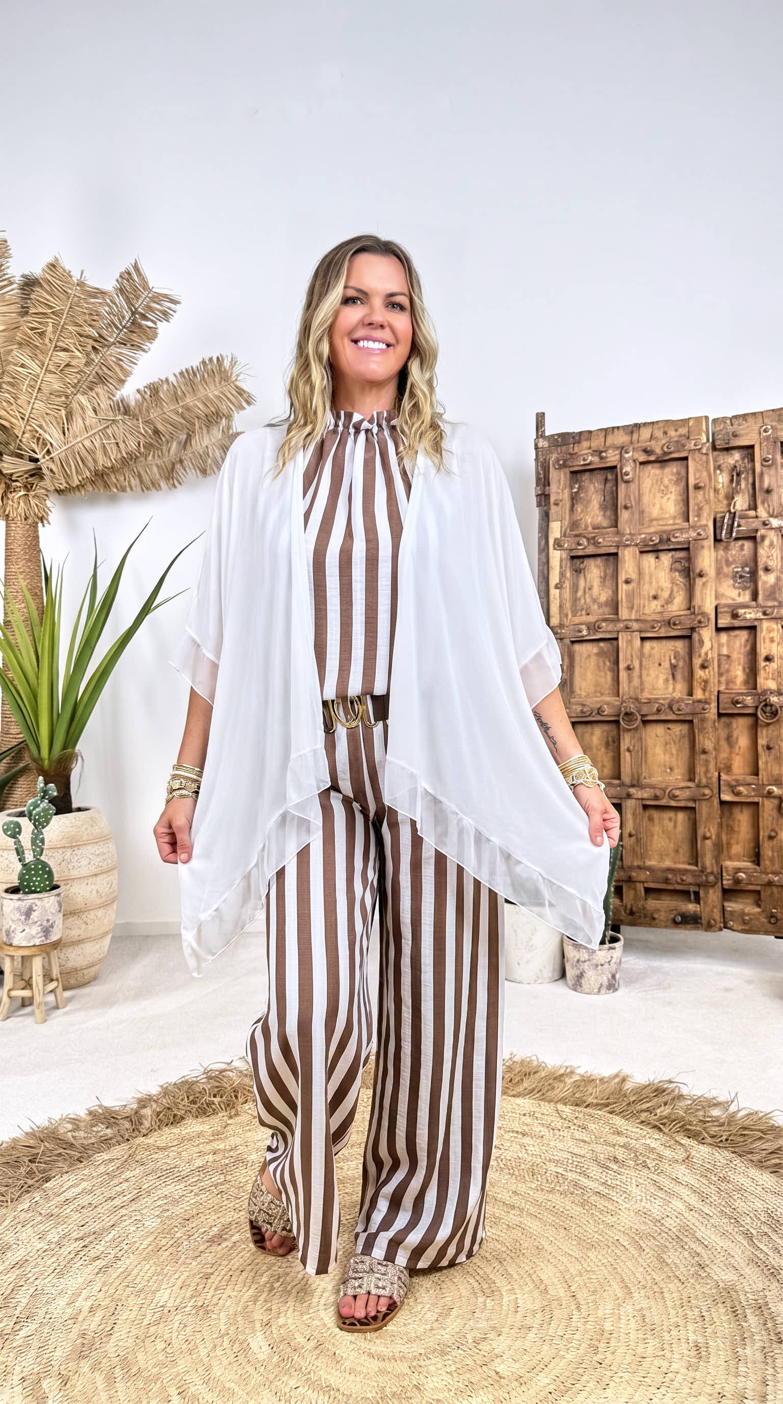 Leichter Cardigan Angel Harmony *Weiß*