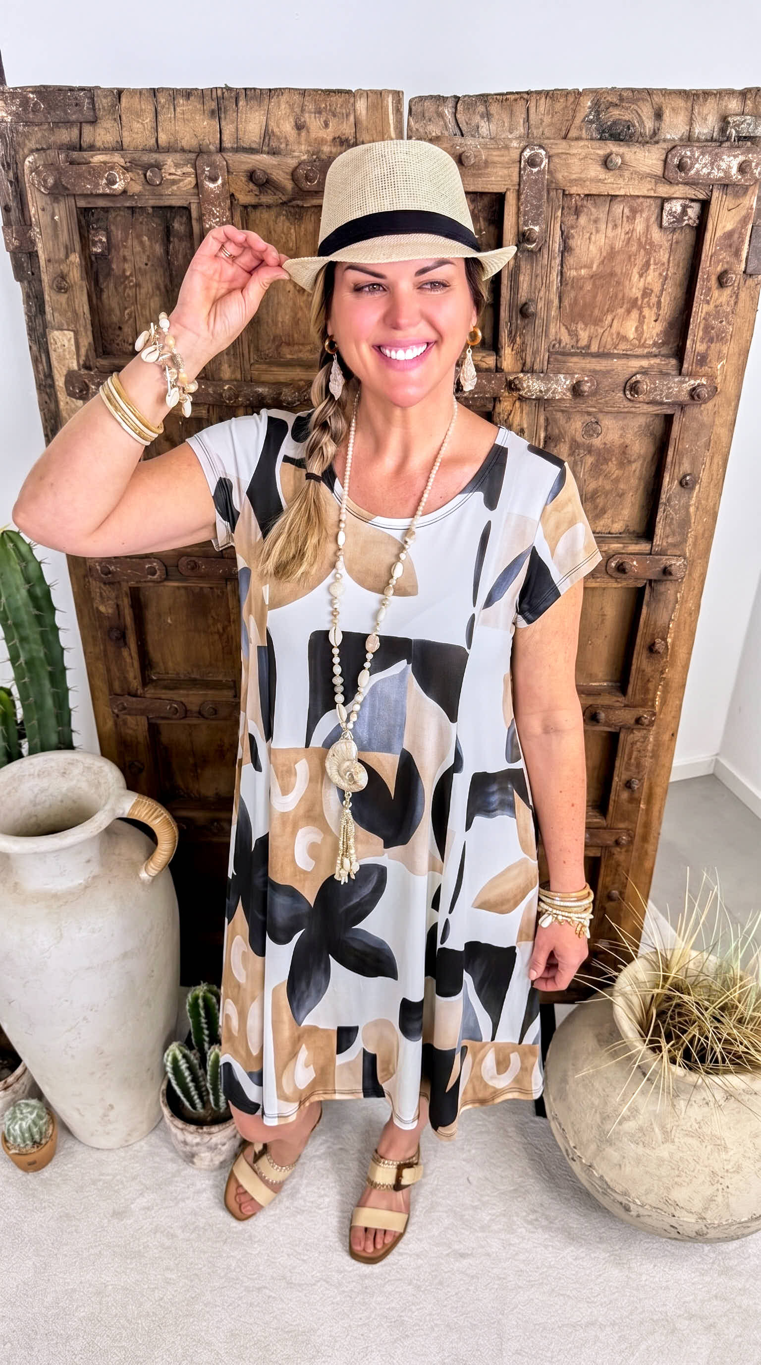 Kleid Graphic Love
