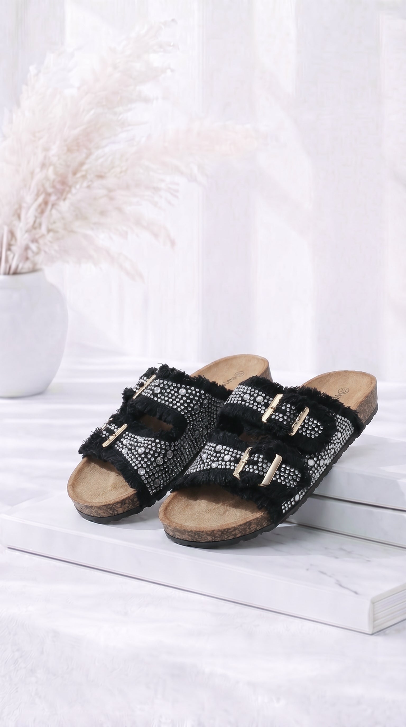 Sandale Malibu Shine *Schwarz*