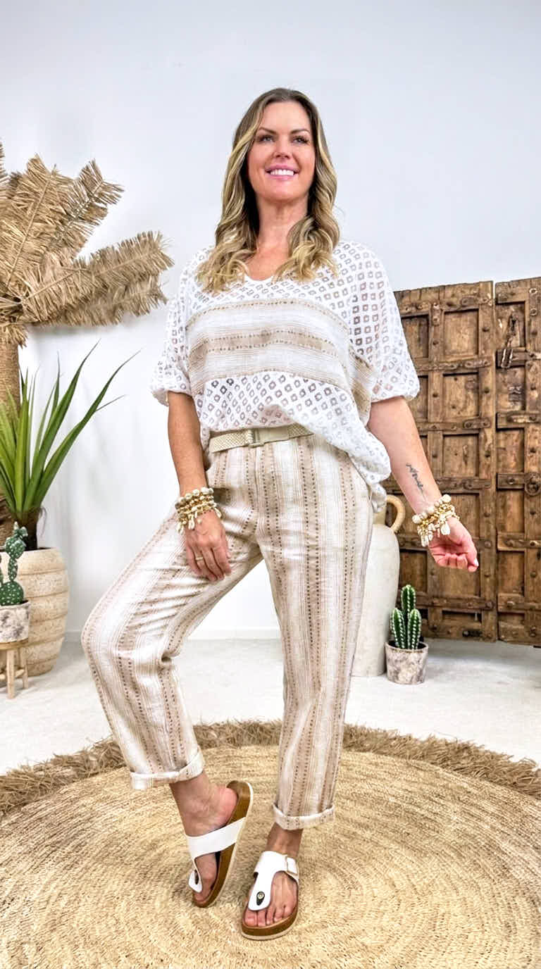 Hose Sandrina *Beige*