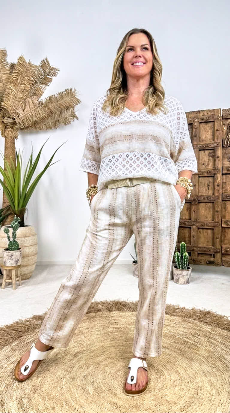 Hose Sandrina *Beige*