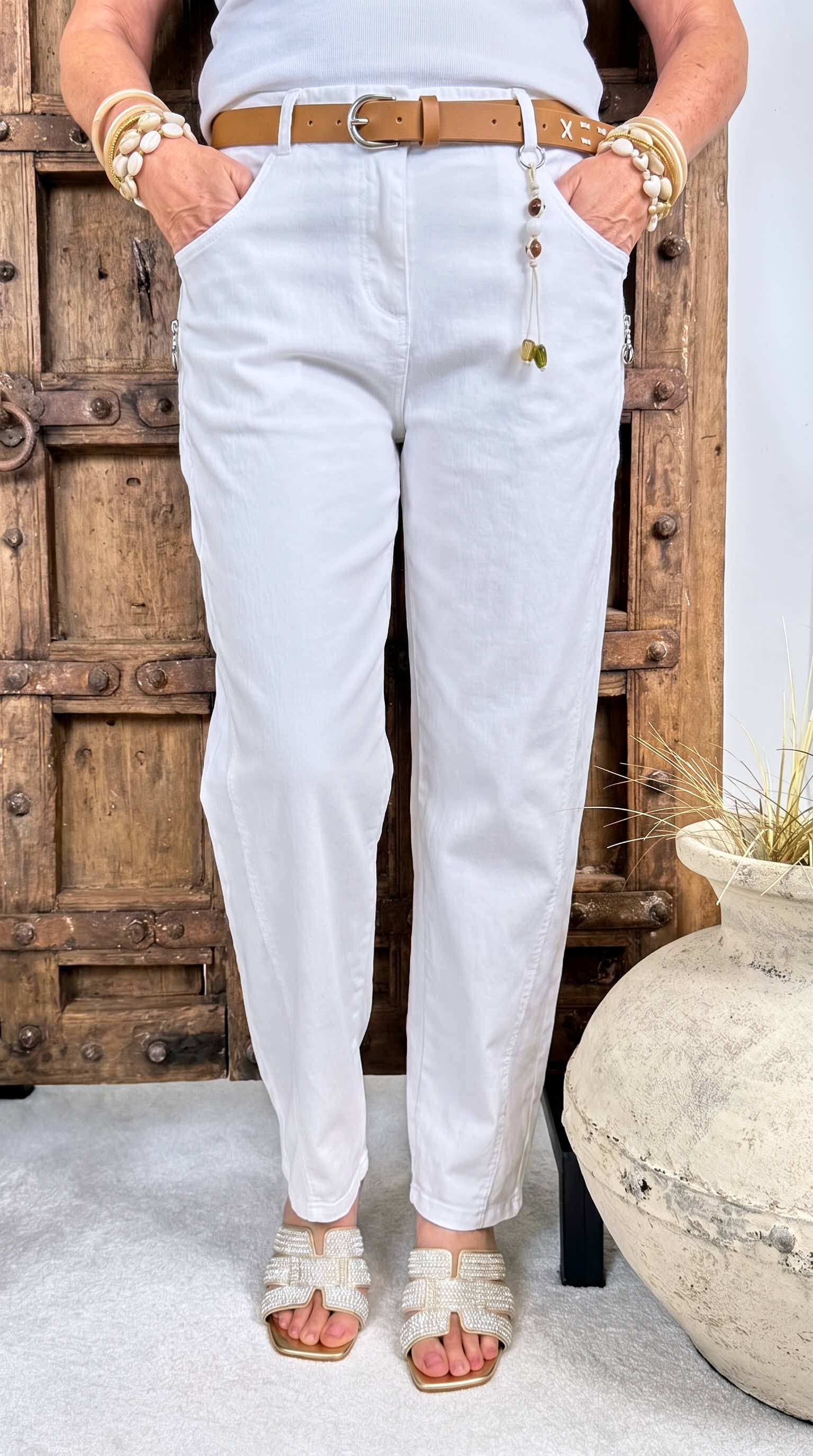 Jogpants Smart Charm *Weiß*