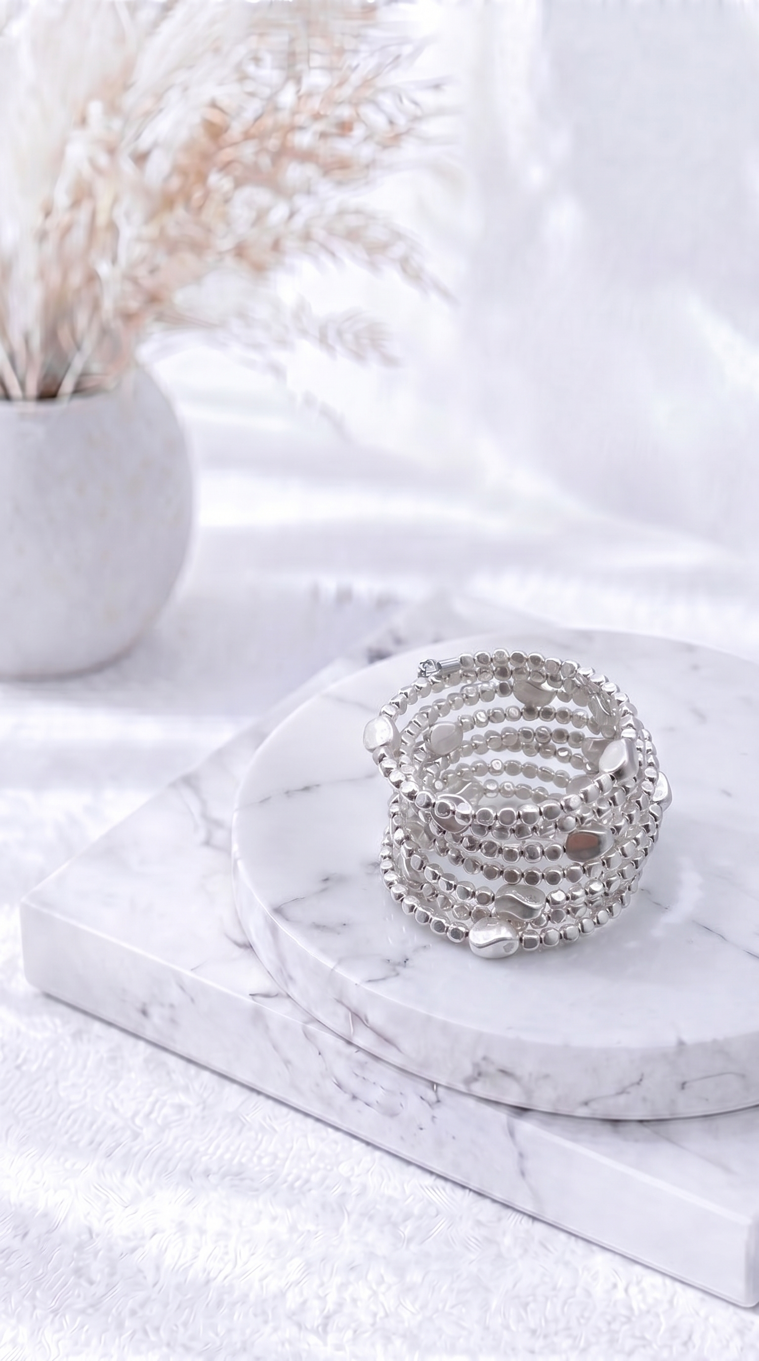 Armband Silver Pebble