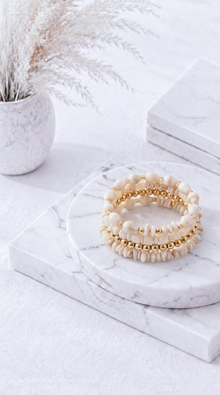 Spiralarmband Beautiful Sonata *Beige*