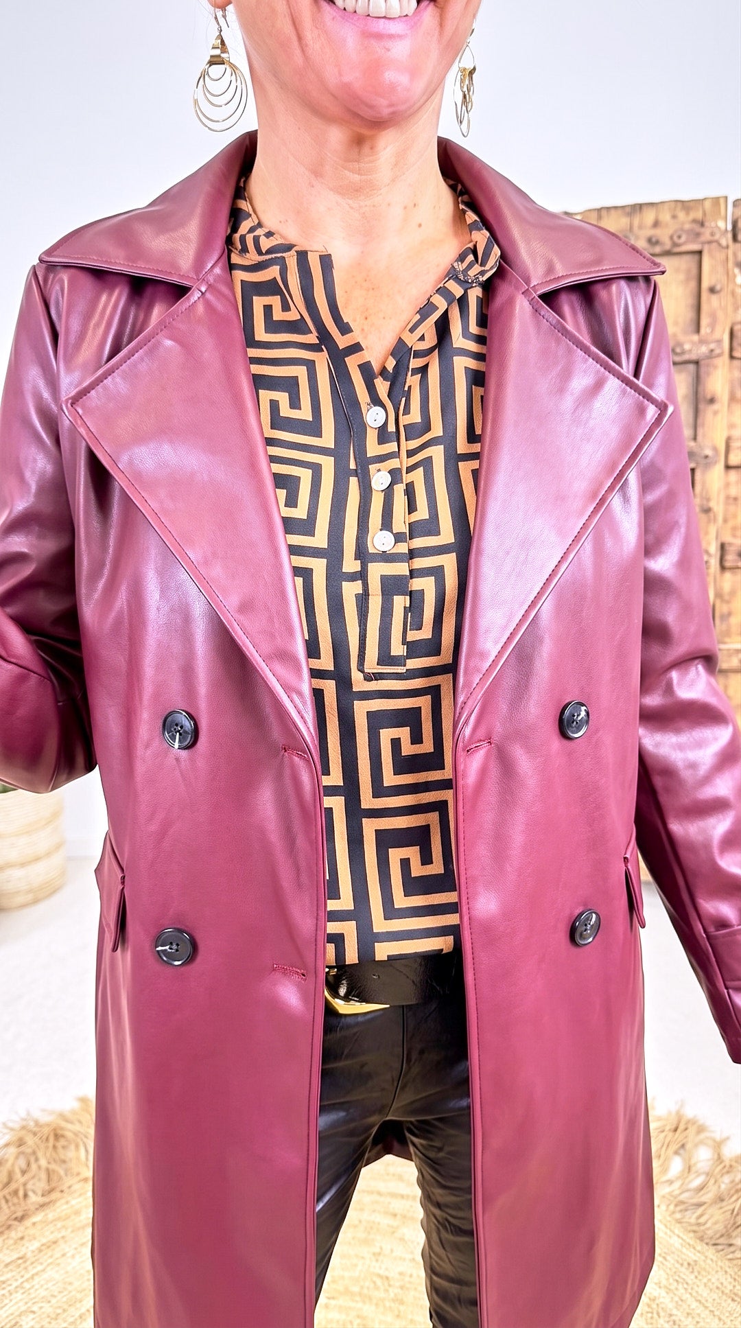 Trenchcoat Ashwood *Bordeaux*