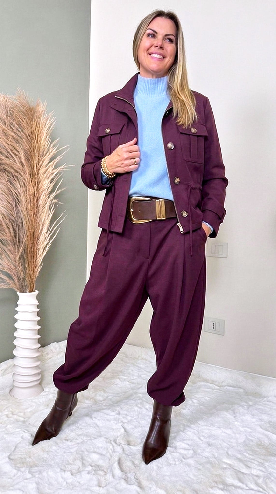 Hose Nutmeg *Bordeaux*