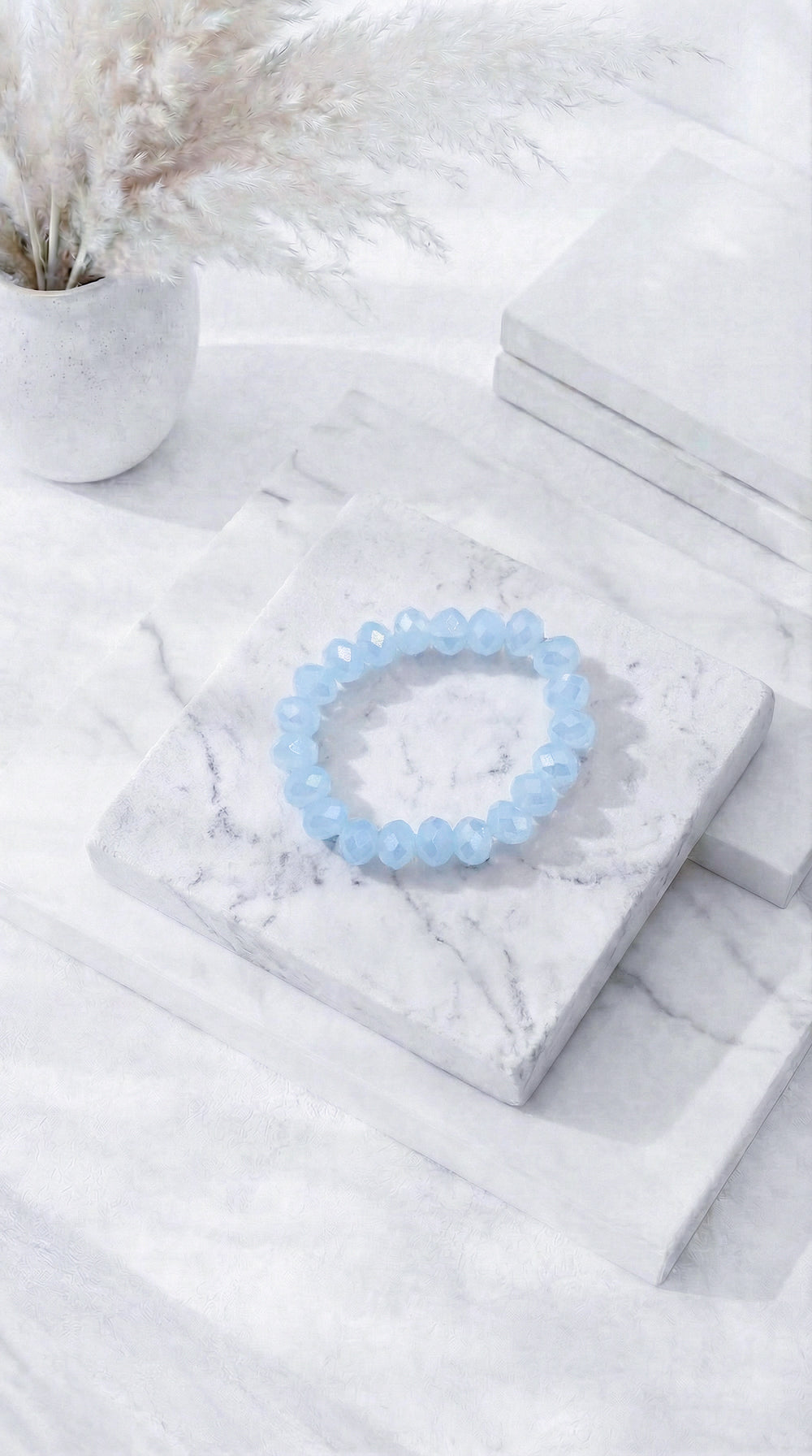 Perlenarmband Glittering *Pastell* (6 Farben)