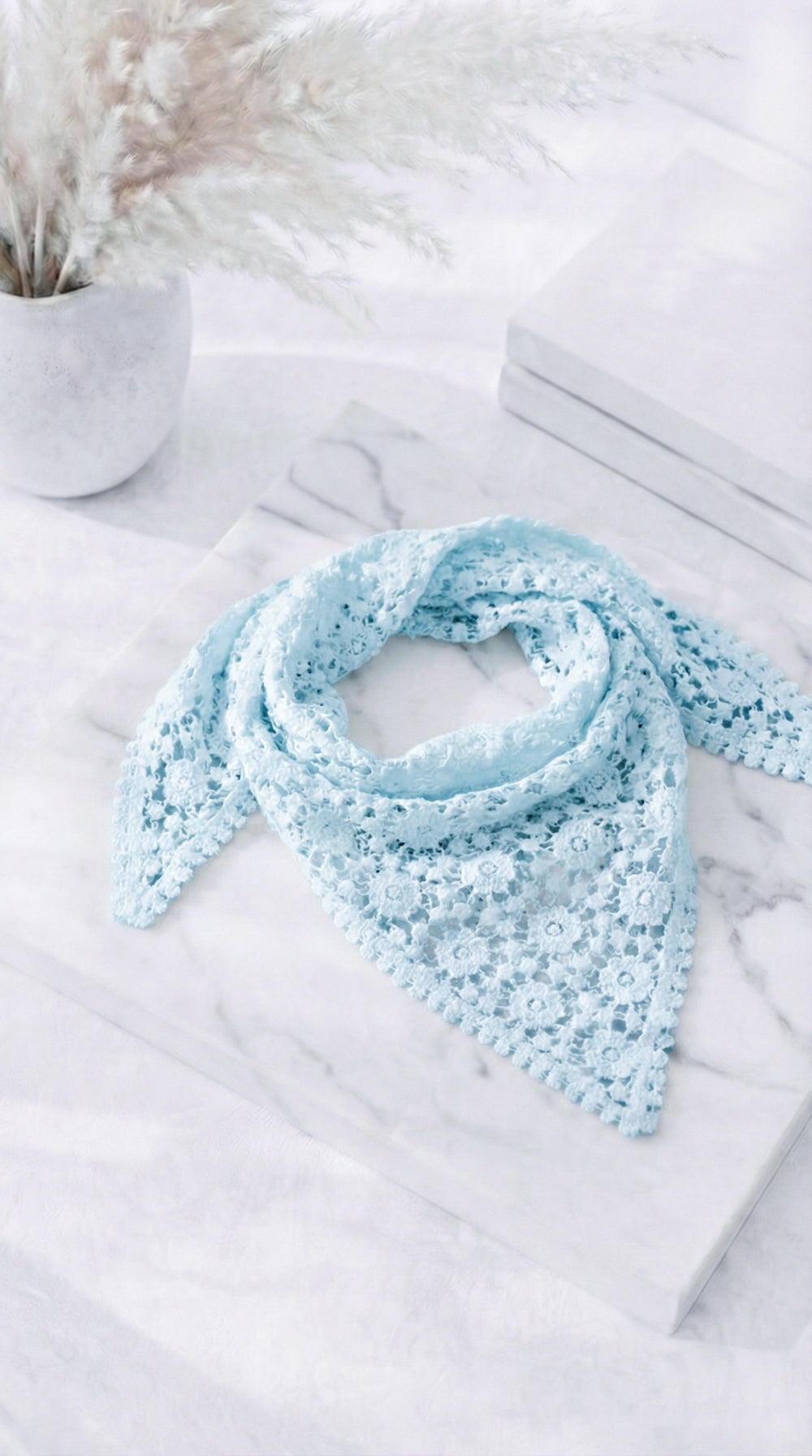 Tuch Lace Vibe *Blau*