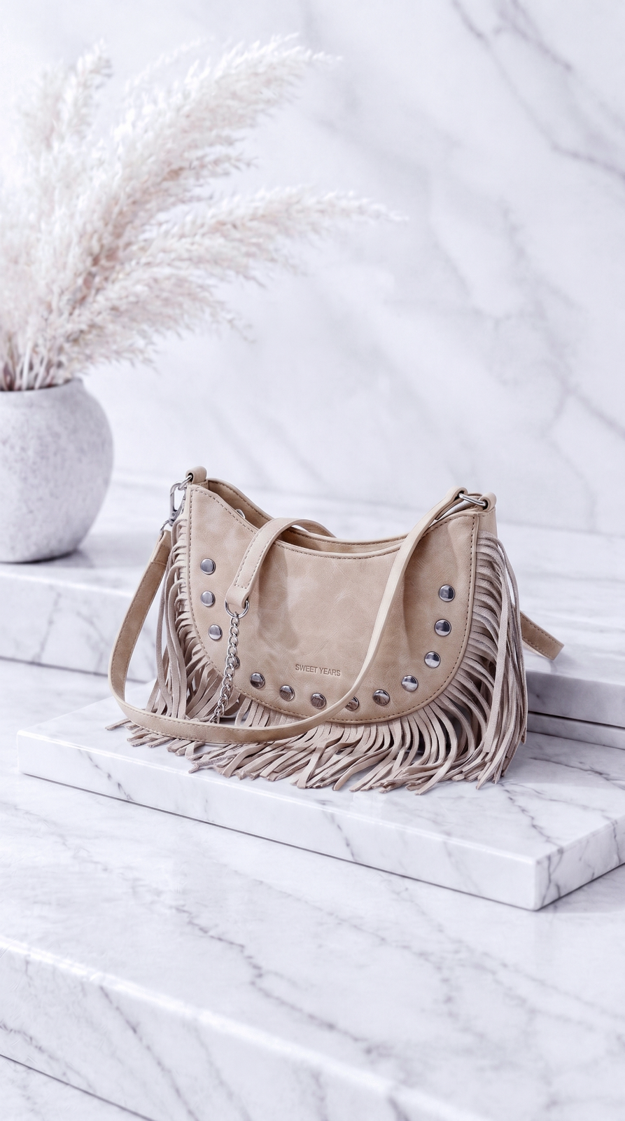 Kleine Handtasche Beauty *Creme*