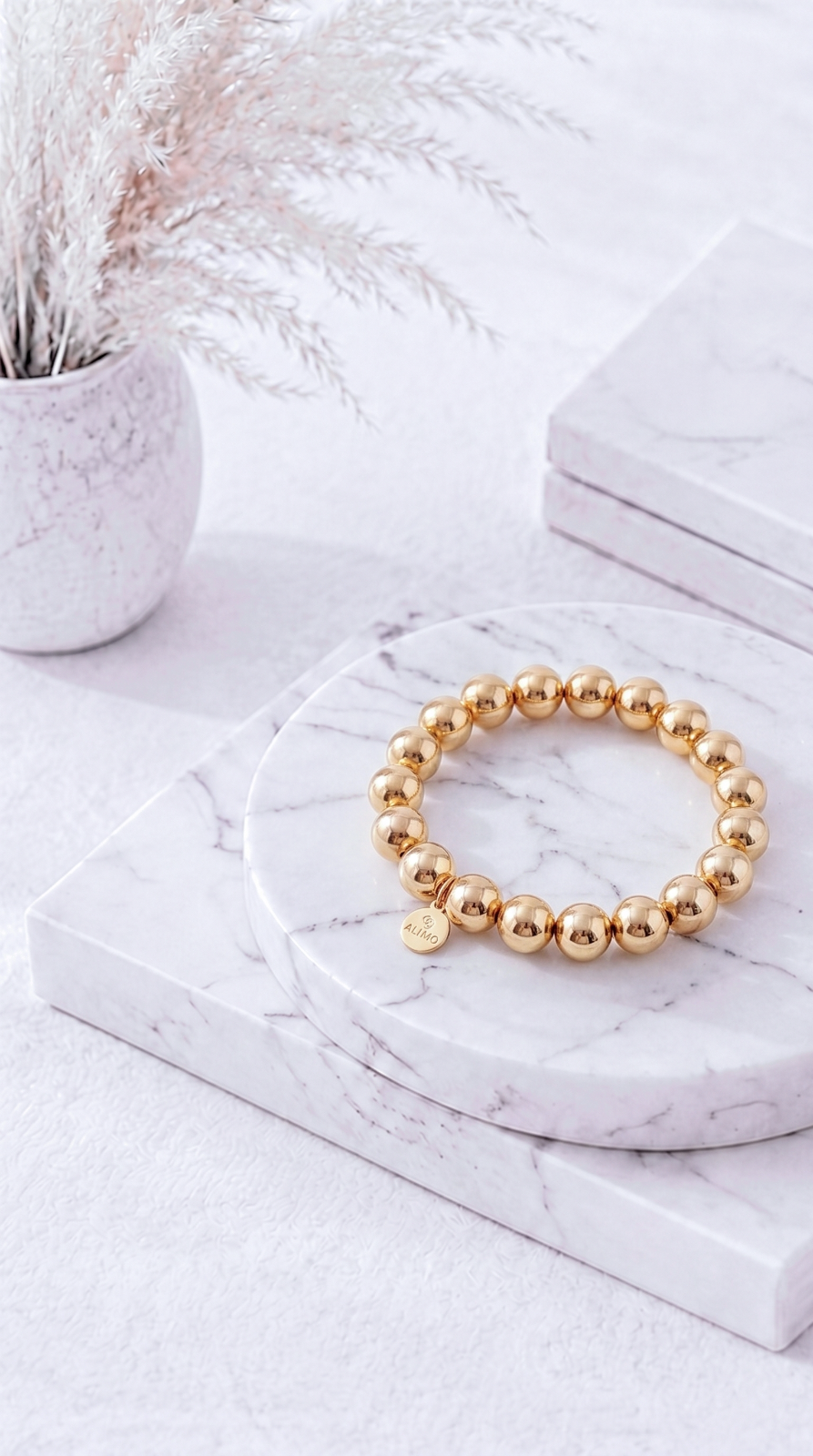 Perlenarmband Basic Style *Gold*