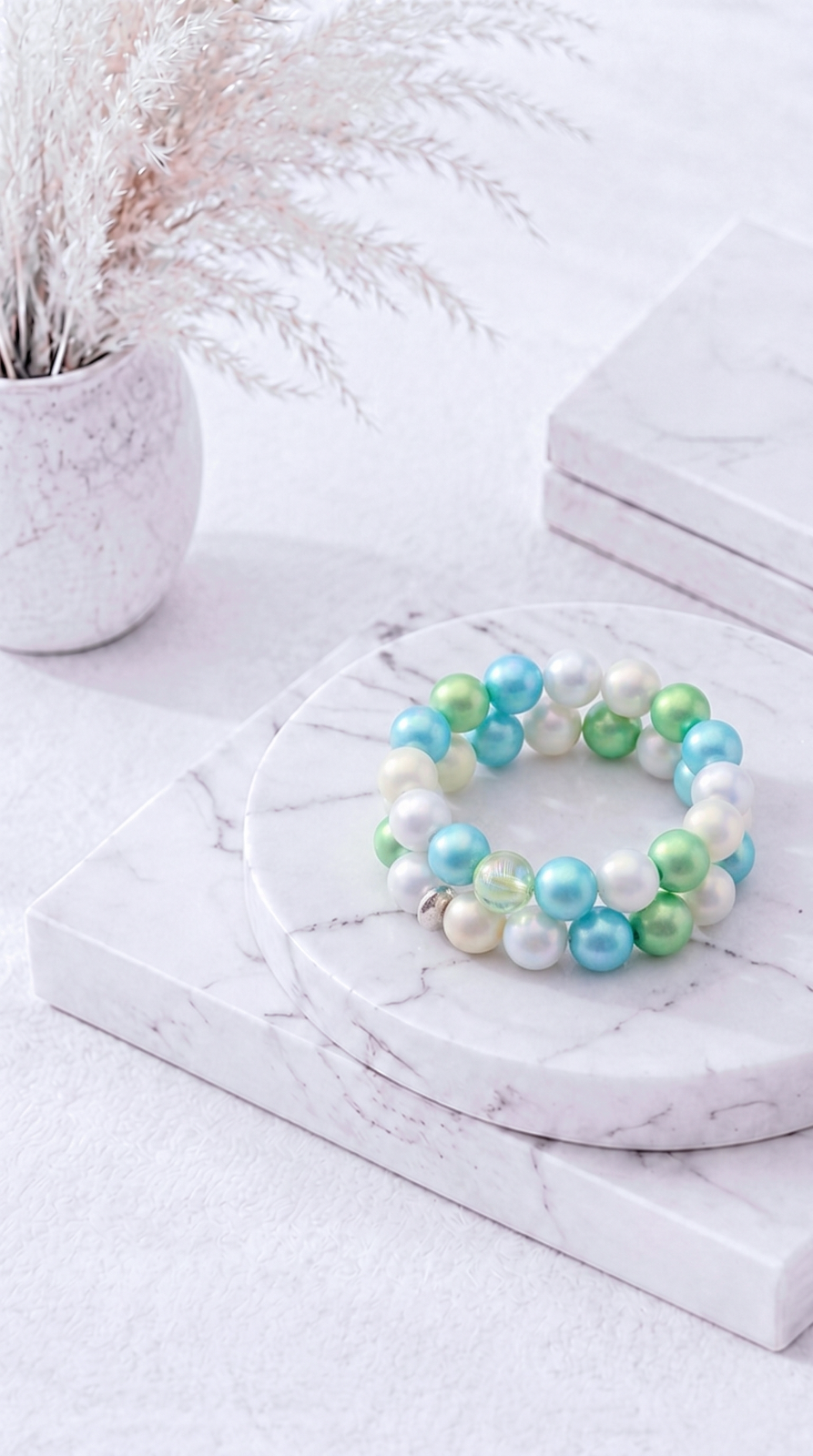 Perlenarmband Fresh Vibes *Türkis*