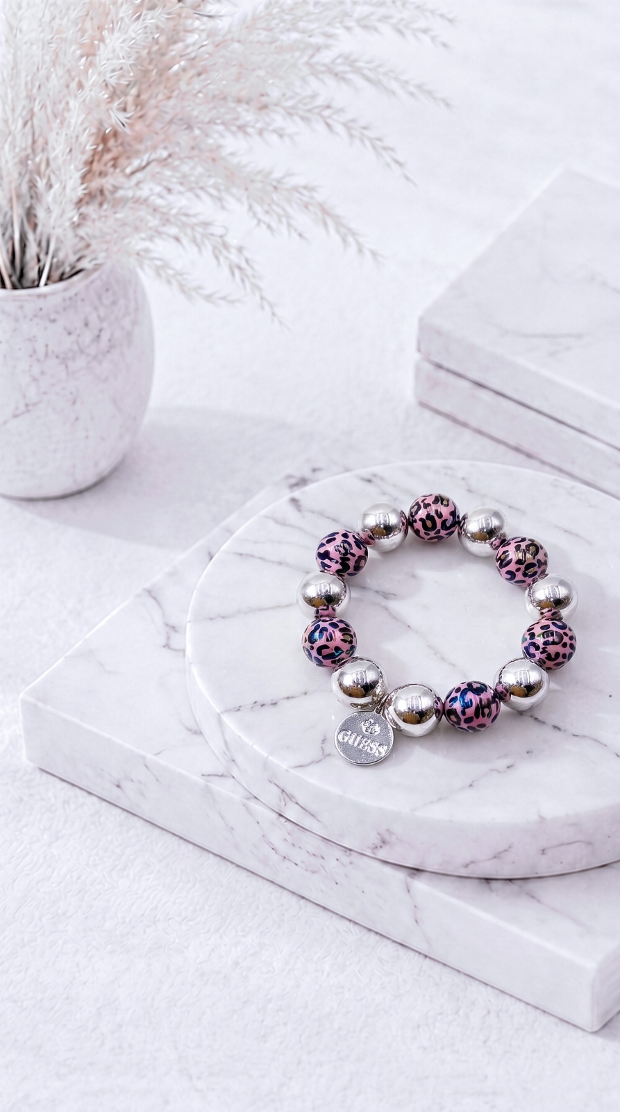 Perlenarmband Leo Instinct *Rosa*
