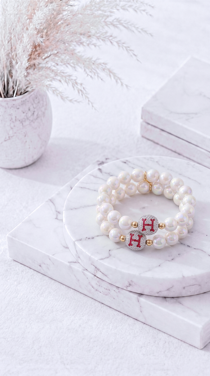 Perlenarmband Love Detail