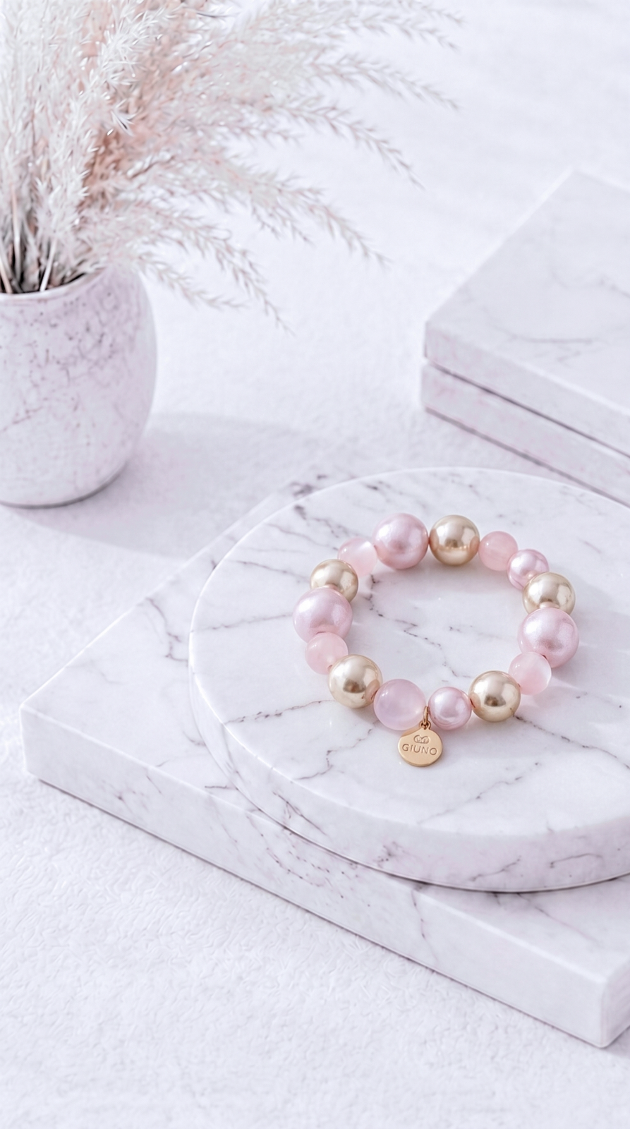 Perlenarmband Perlmutt Shine *Rosa*