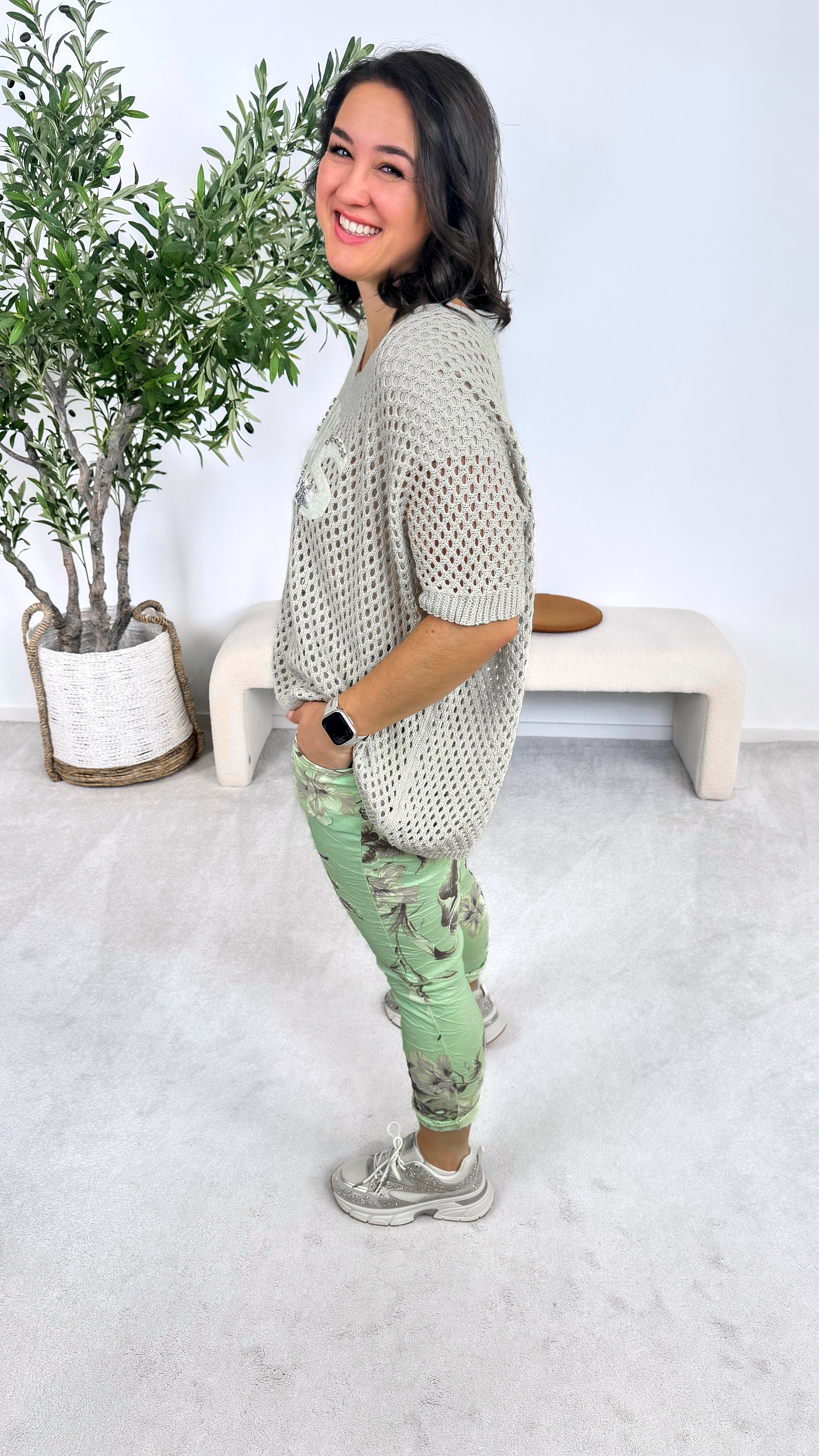 Jogpants Bloom & Chill *Mint*