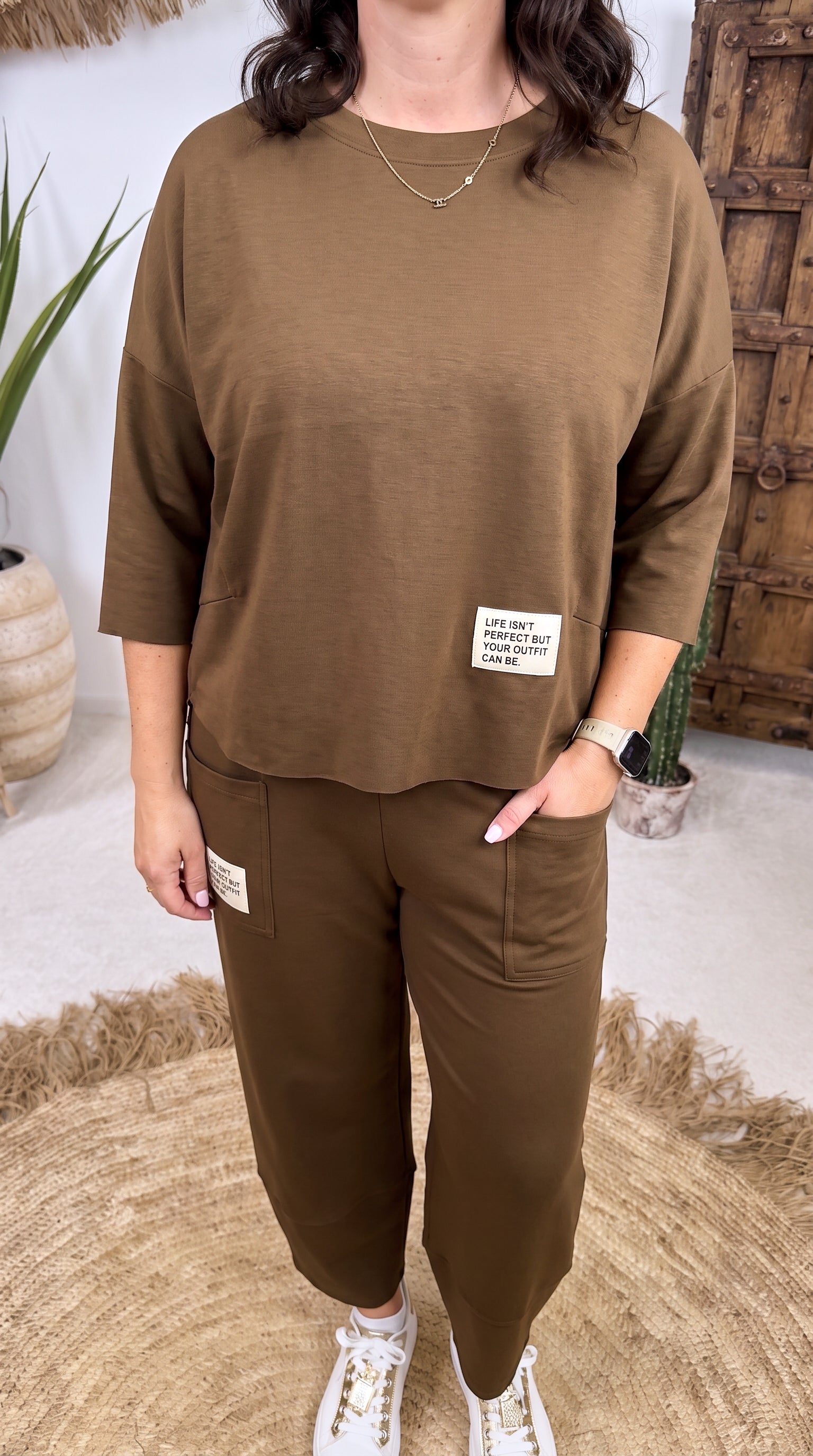 Sweatshirt Calliope *Schoko*
