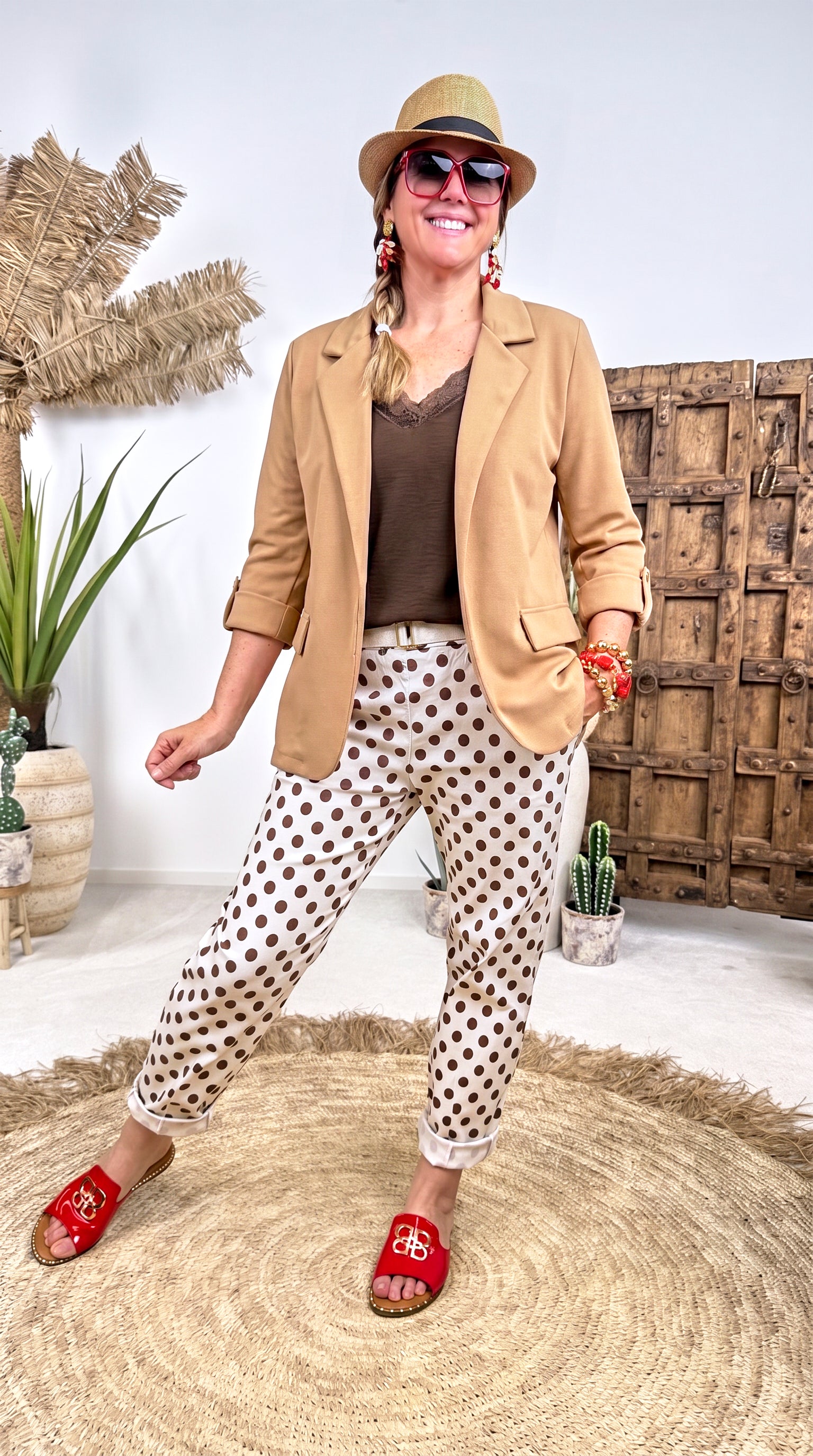 Leichter Blazer Stella Business *Camel*