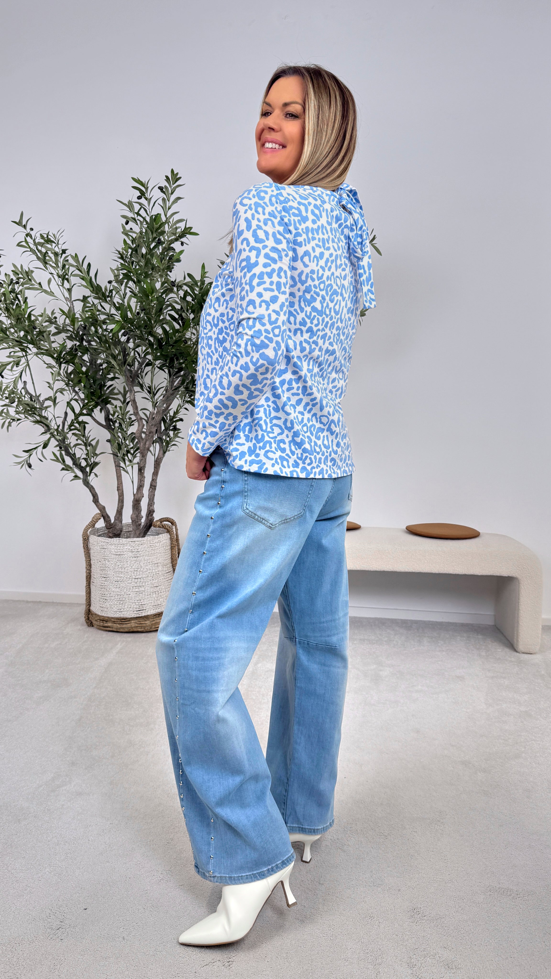 Jeans La Seine Studs (SW 1836)