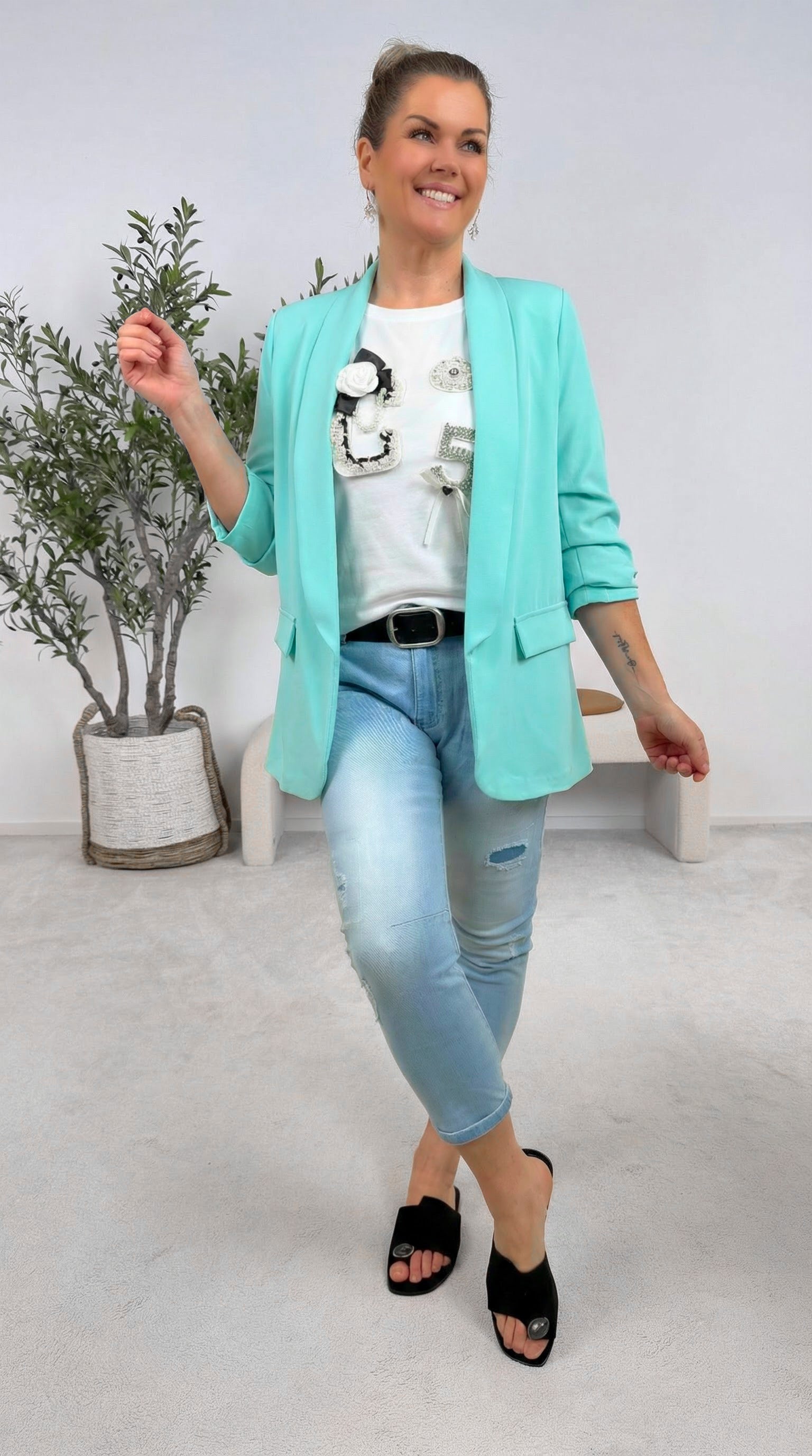 Blazer Strong Woman *Türkis*