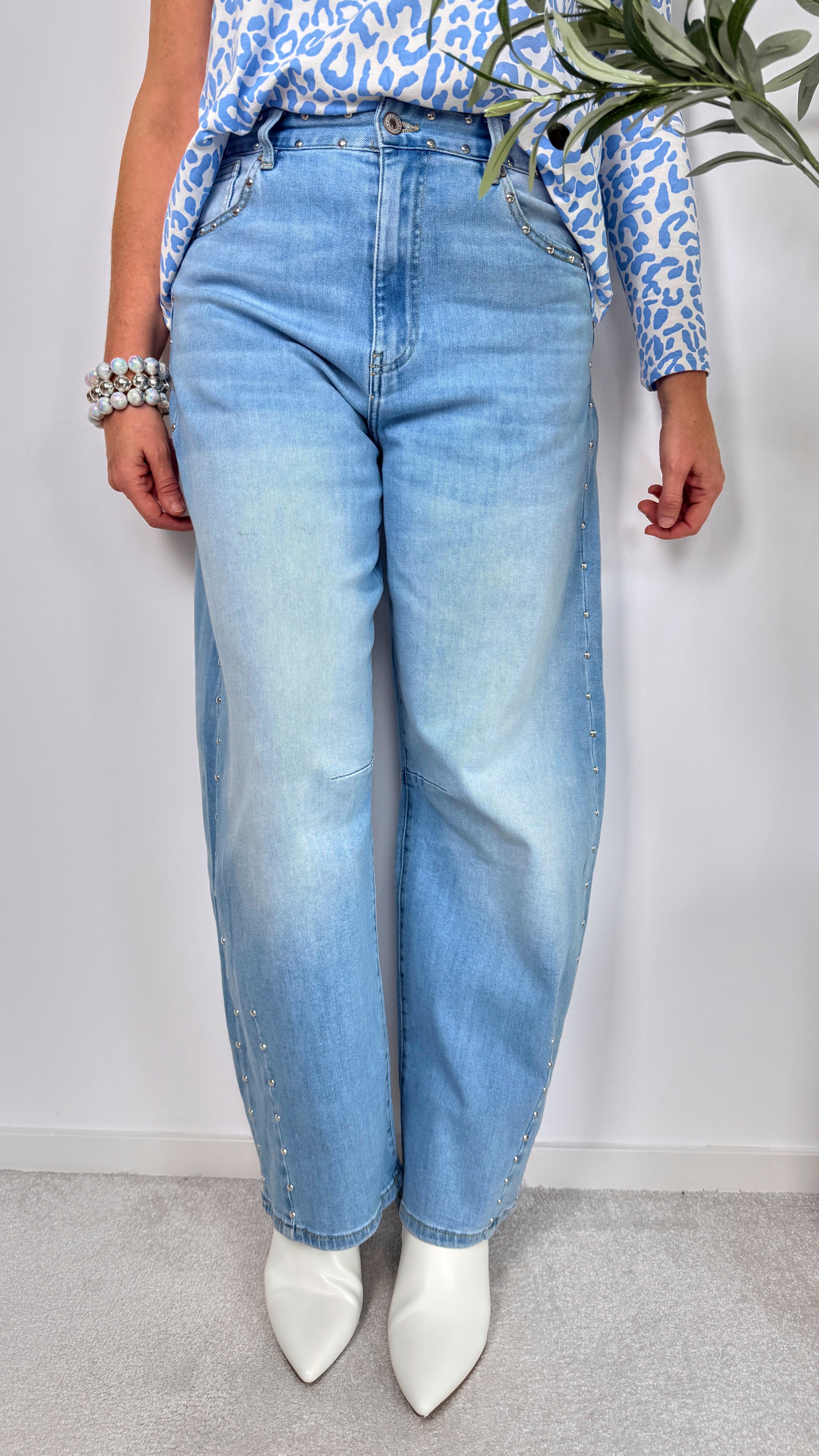 Jeans La Seine Studs (SW 1836)