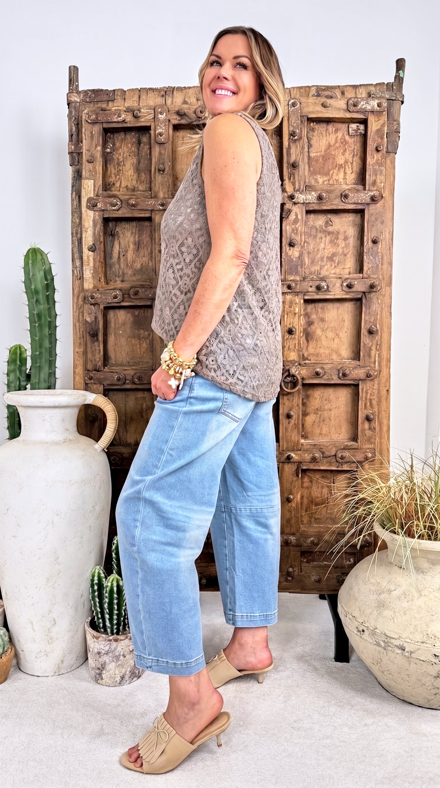 Top Boho Harmony *Taupe*