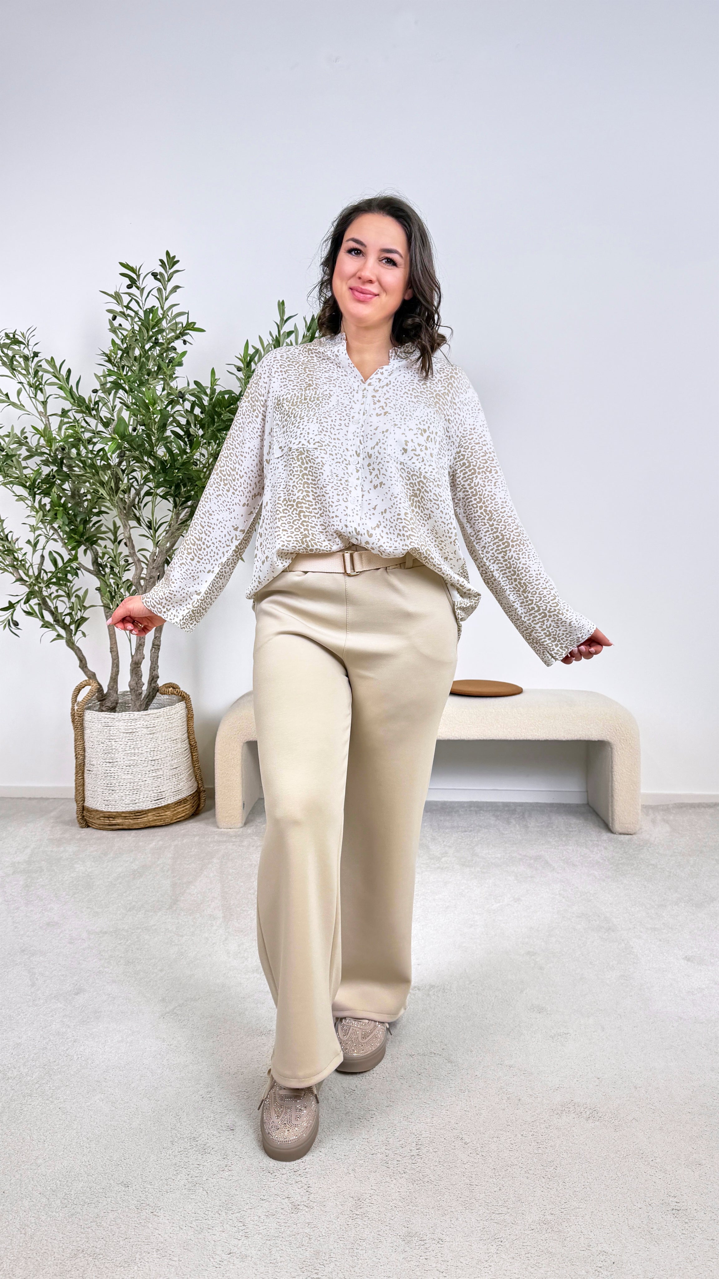 Bluse Statement Soul *Beige*