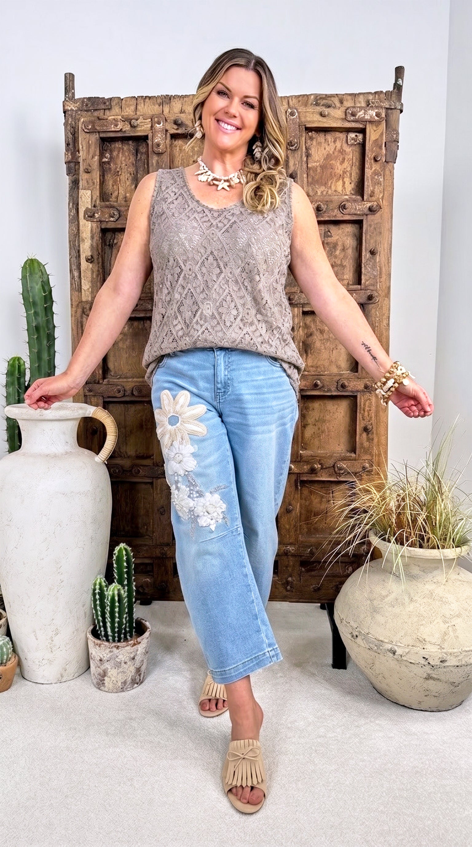 Top Boho Harmony *Taupe*