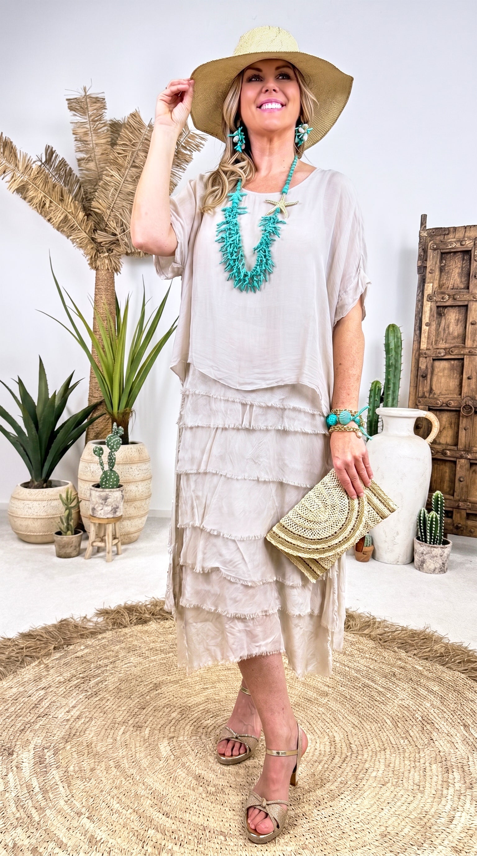 Kleid Dream Layer *Beige*