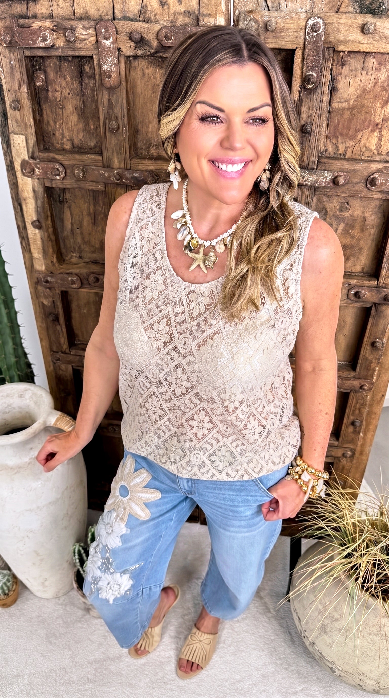 Top Boho Harmony *Creme*