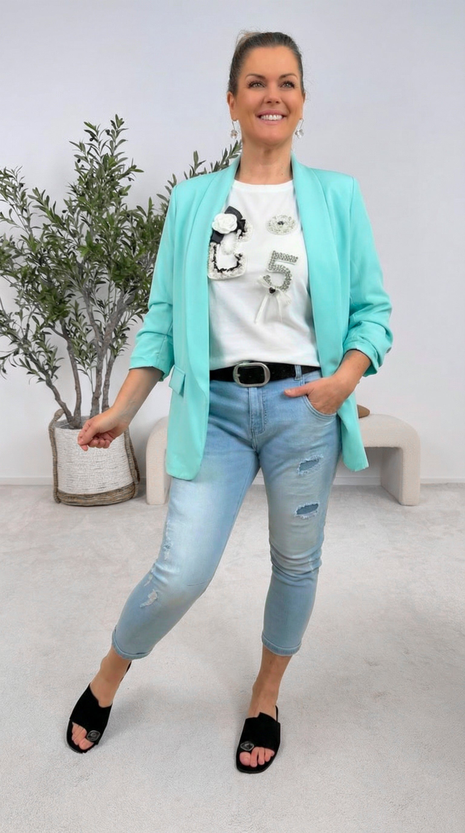 Blazer Strong Woman *Türkis*