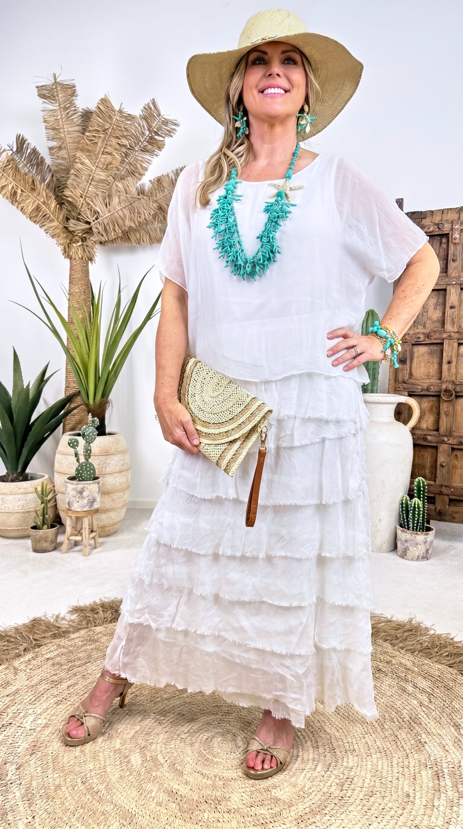 Kleid Dream Layer *Weiß*