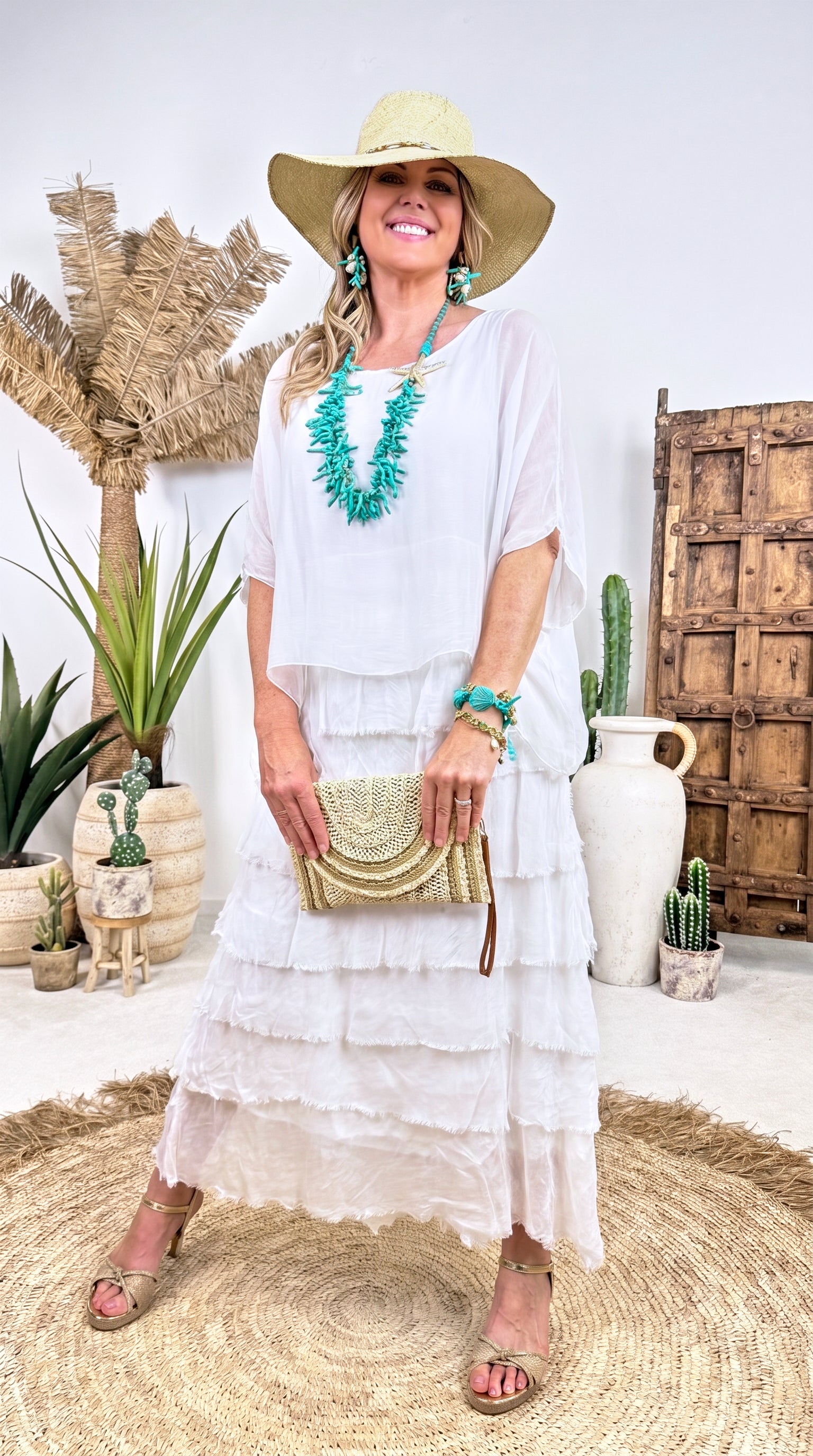 Kleid Dream Layer *Weiß*