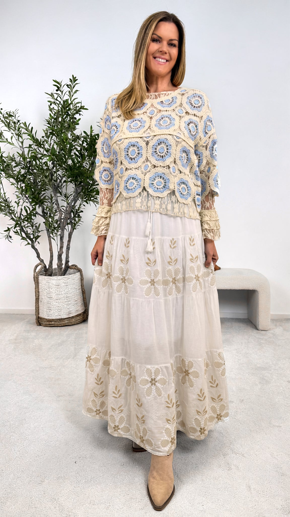 Langer Rock Seaside Garden *Creme*