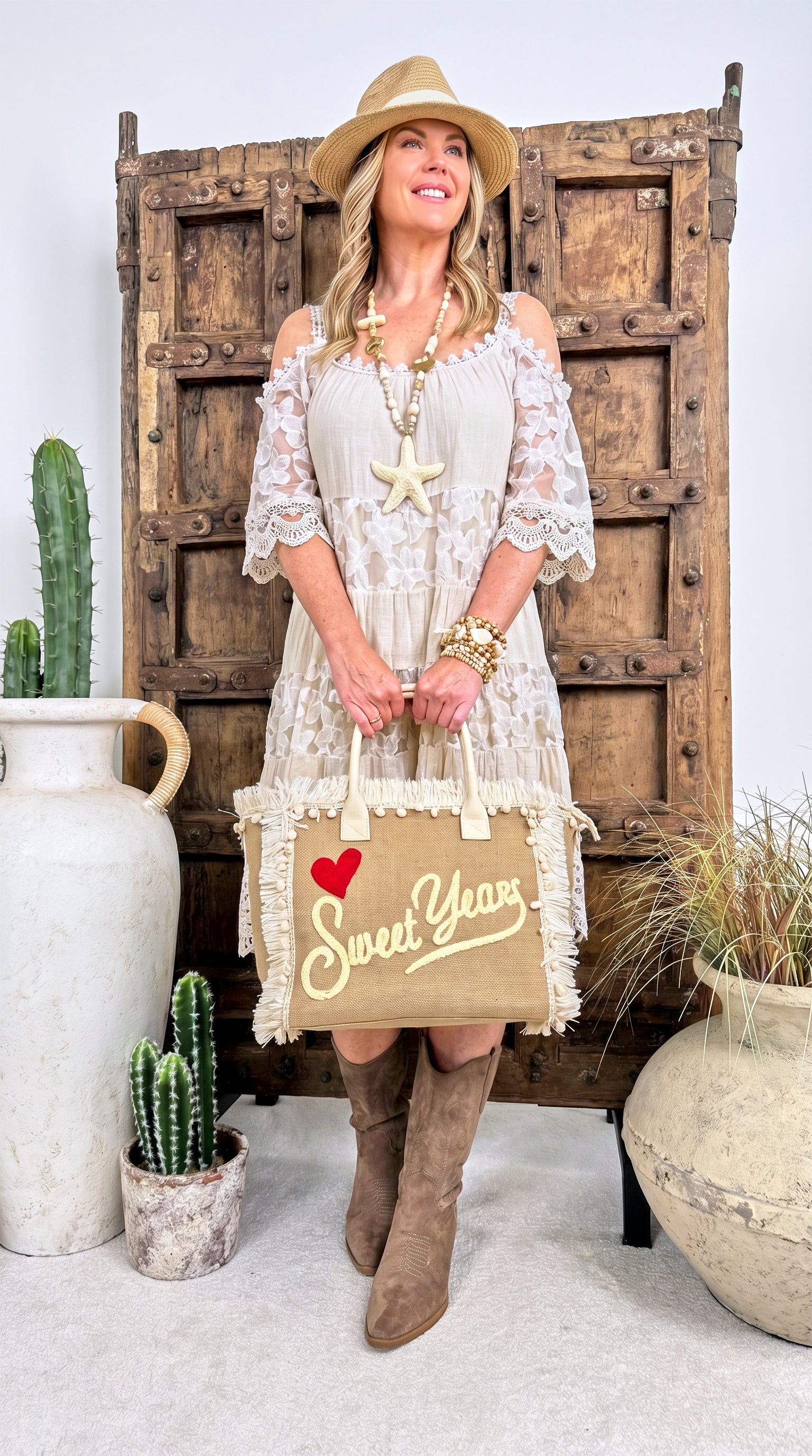 Kleid Mystic Santorini *Creme*