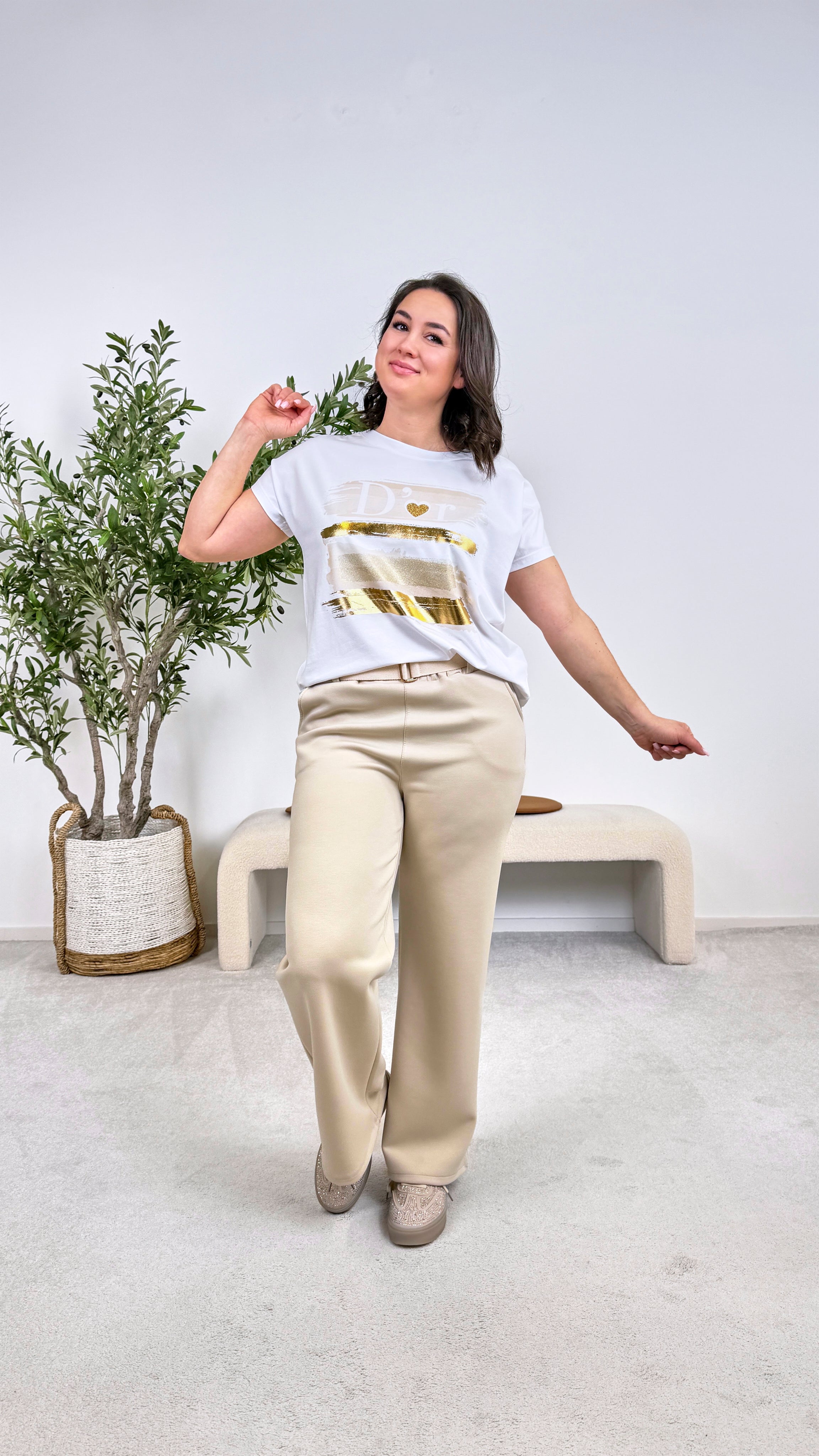 Hose Boss Babe *Beige*