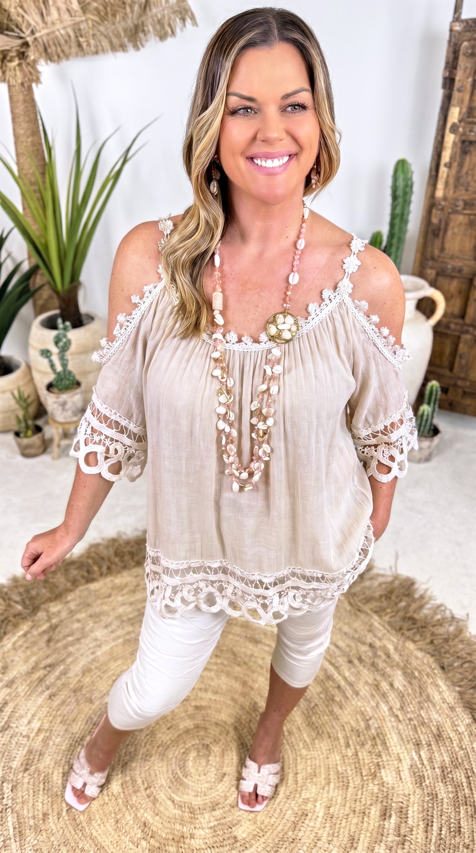 Bluse Spirit Dreams *Beige*