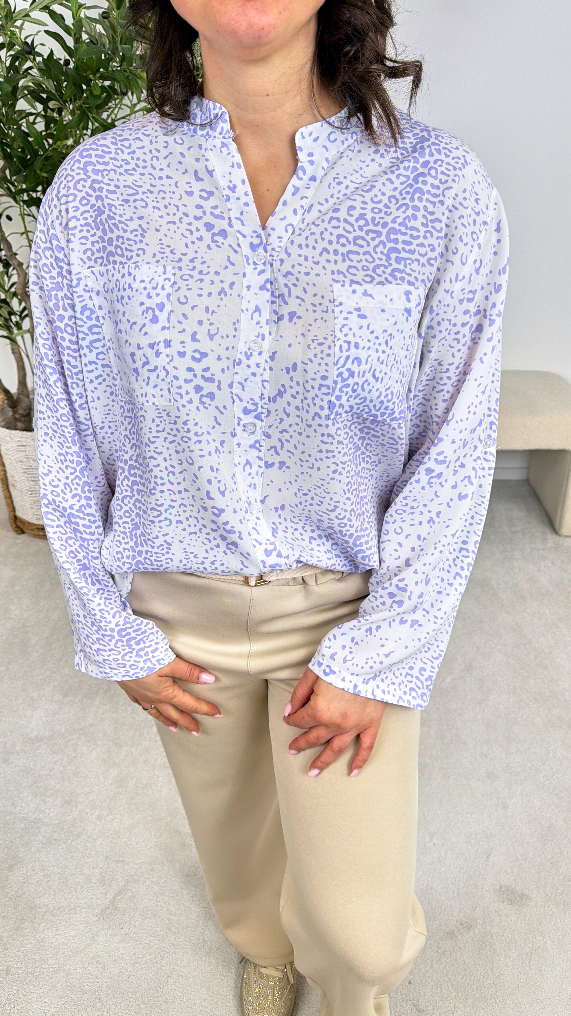 Bluse Statement Soul *Lila*