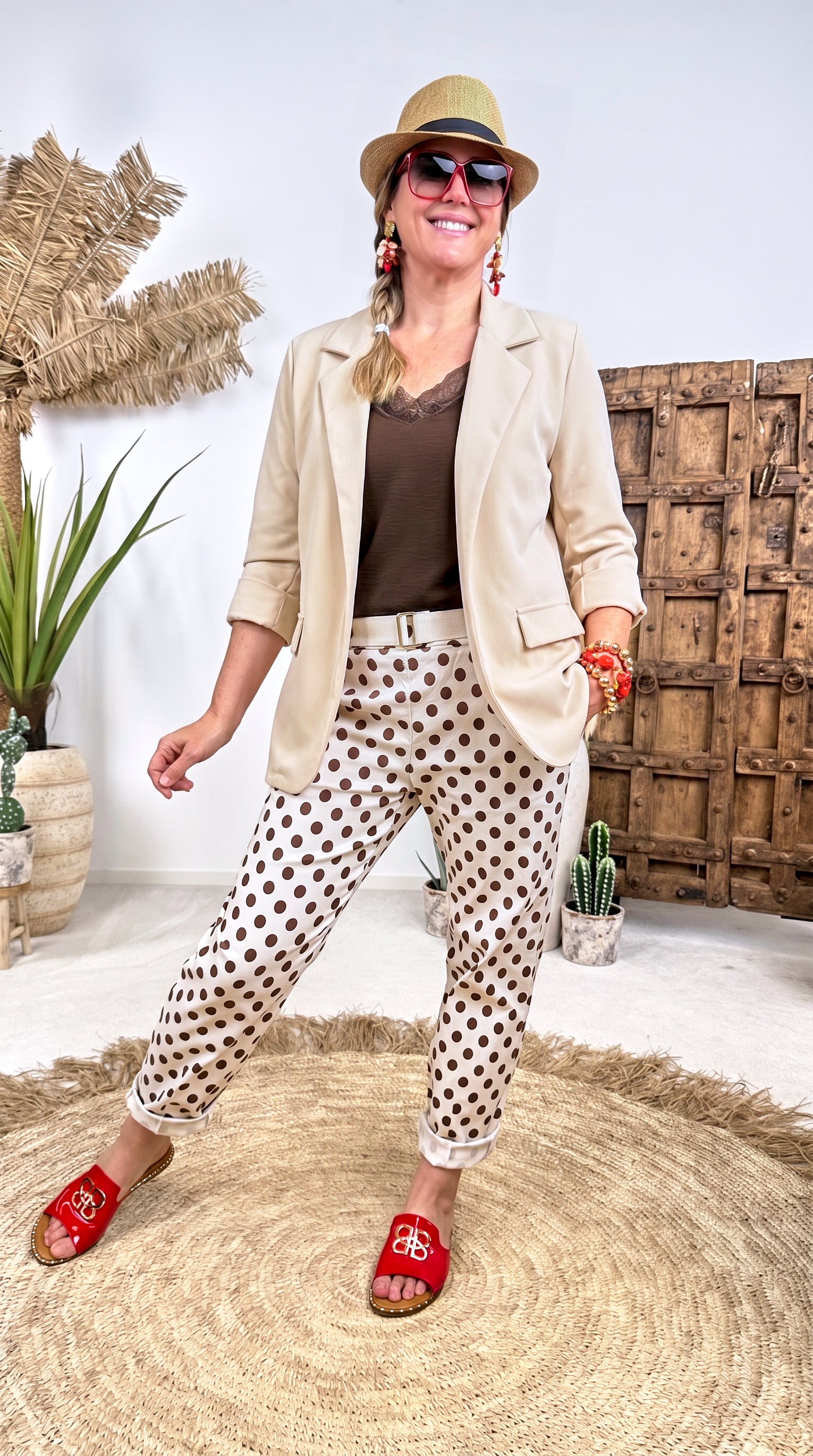 Leichter Blazer Stella Business *Beige*