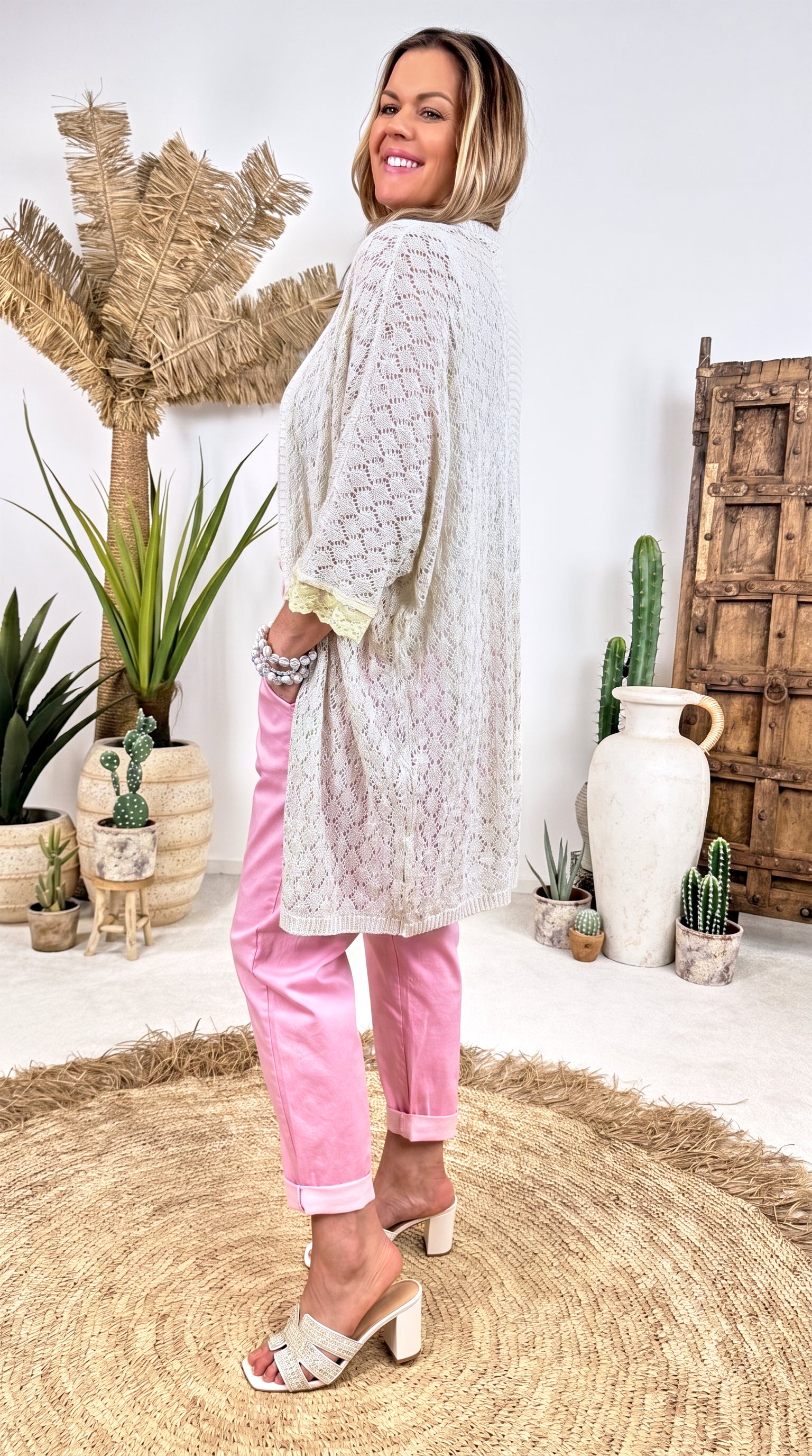 Cardigan Candy Lace *Beige*